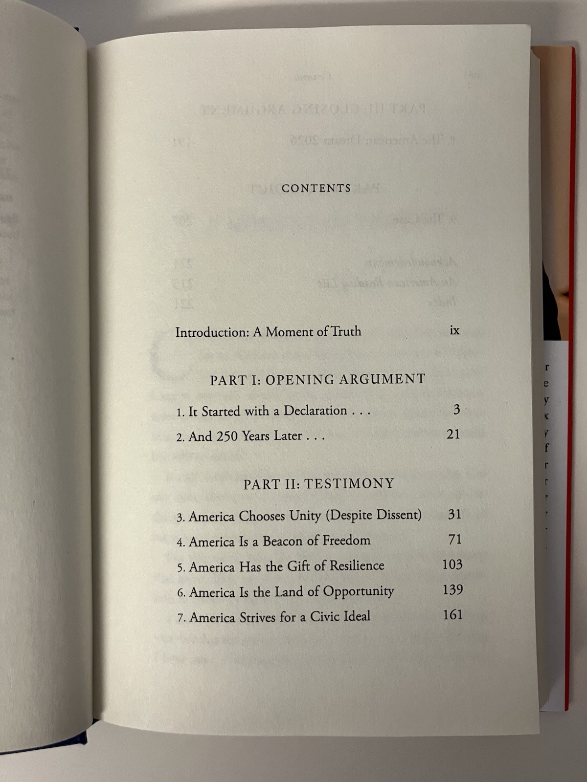 The Case for America An Argument on Behalf of Our Nation by Bret Baier 2026 HCDJ