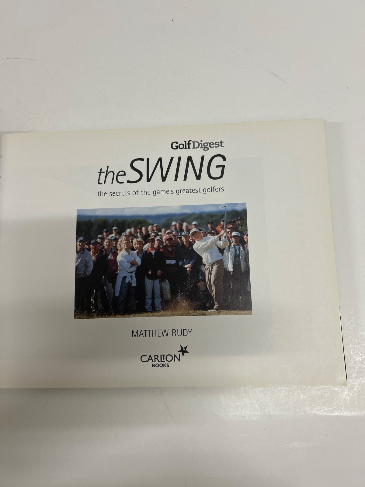2 Vintage Golf Books „The Swing“ 2001 &“Super-Stars of Golf“ 1978