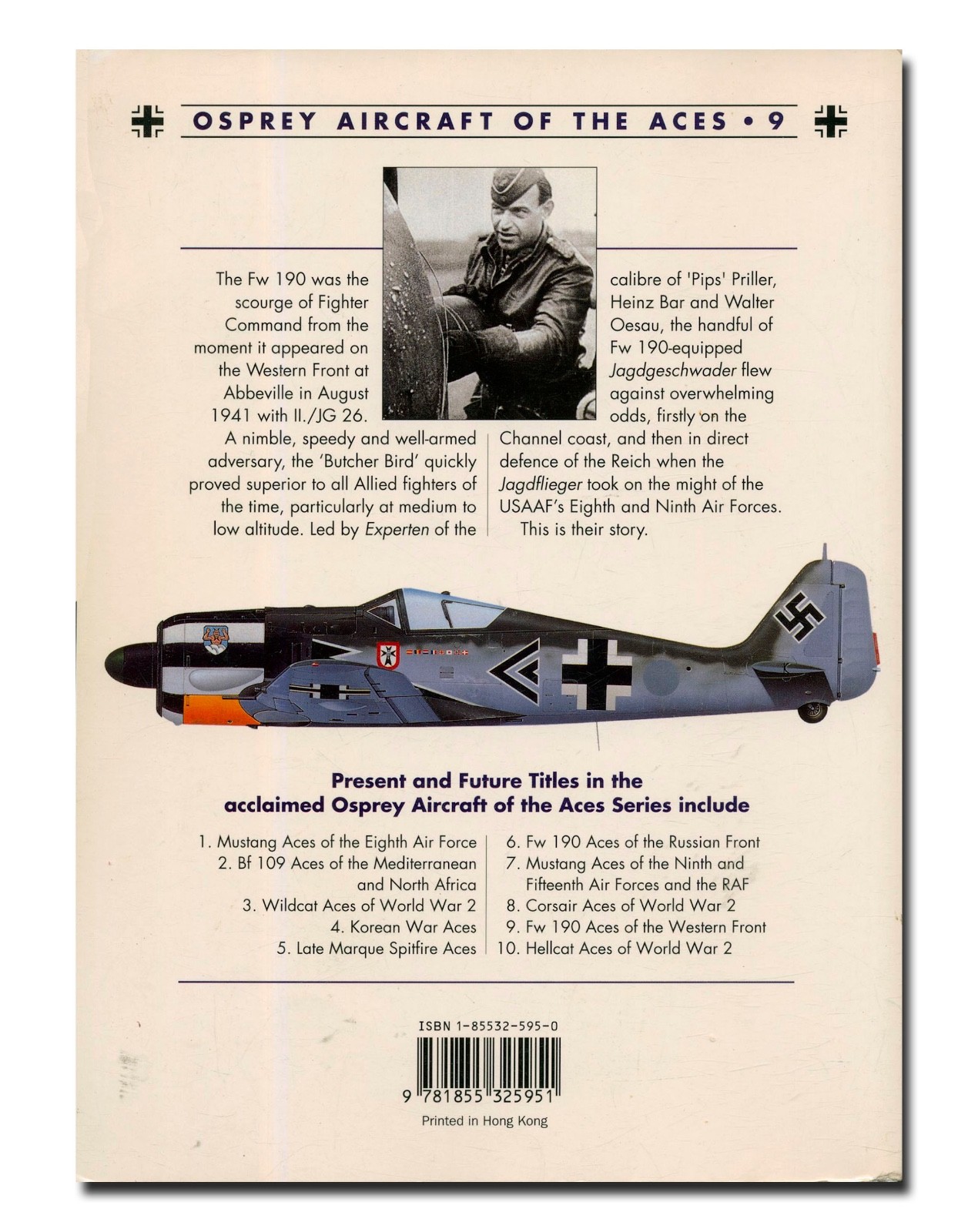 Focke-Wulf Fw 190 Aces of the Western Front ny Weal PB 1996 Osprey Aces Series 9