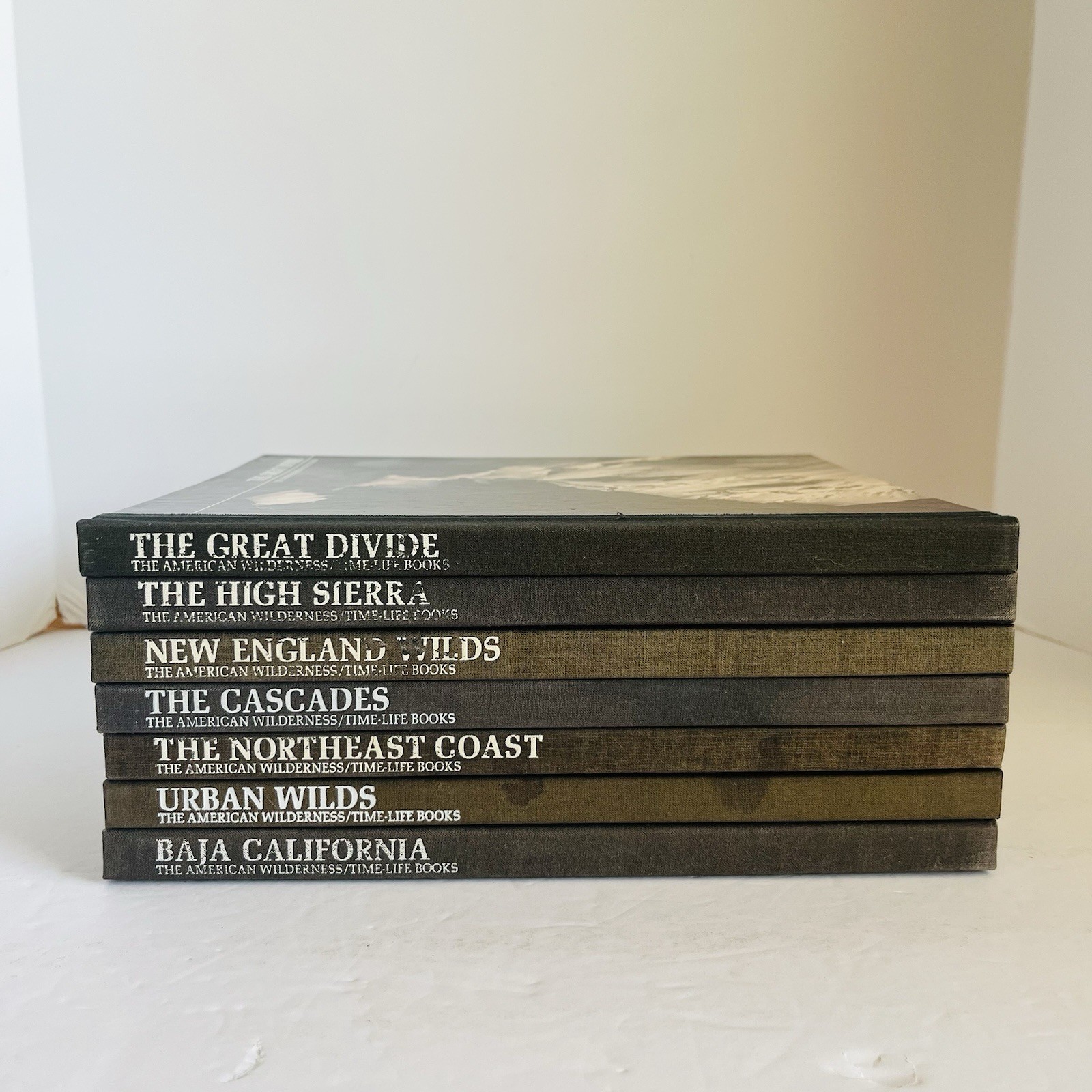 Vintage „The American Wilderness“ Time Life Books Collection 1973 Lot of 7
