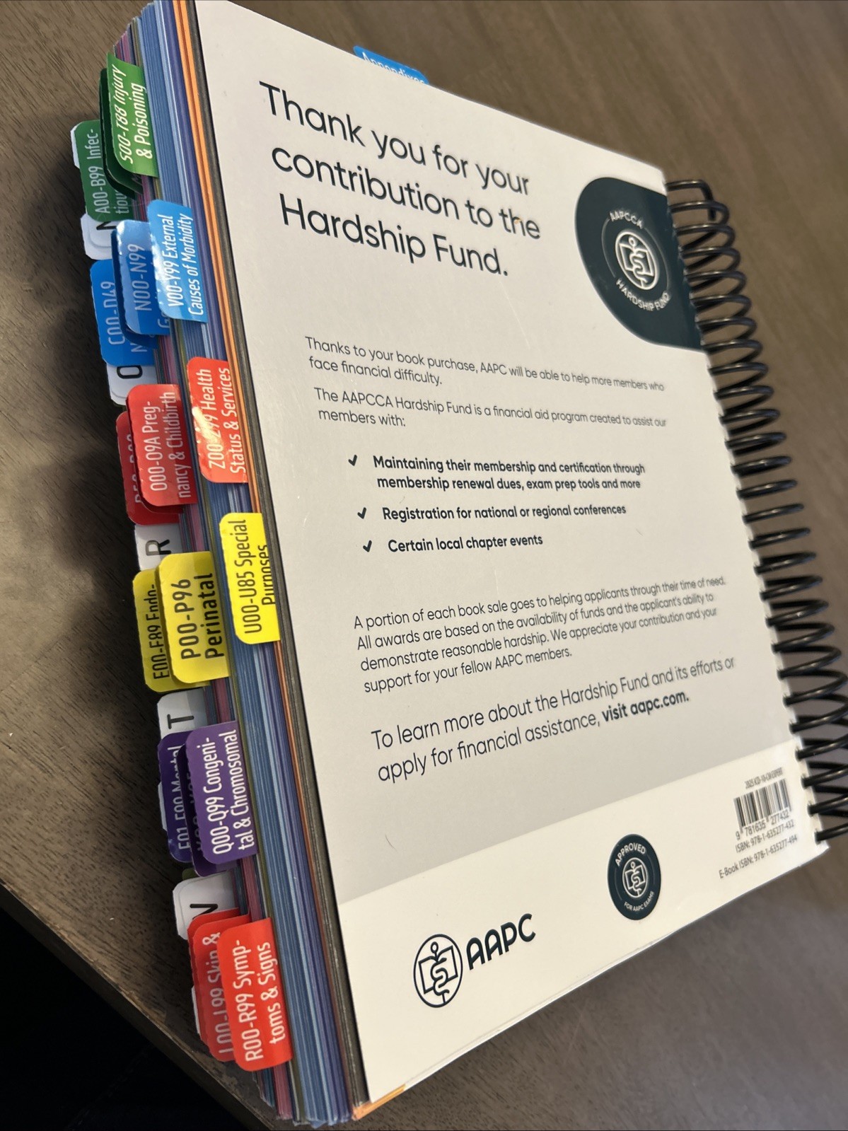 ICD-10-CM Complete Code Set 2025 – Spiral-bound, by AAPC – Good