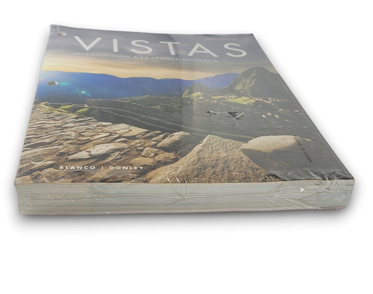 NEW Vistas 6th Edition Student Edition Loose Leaf Edition 2018 NEW Sealed