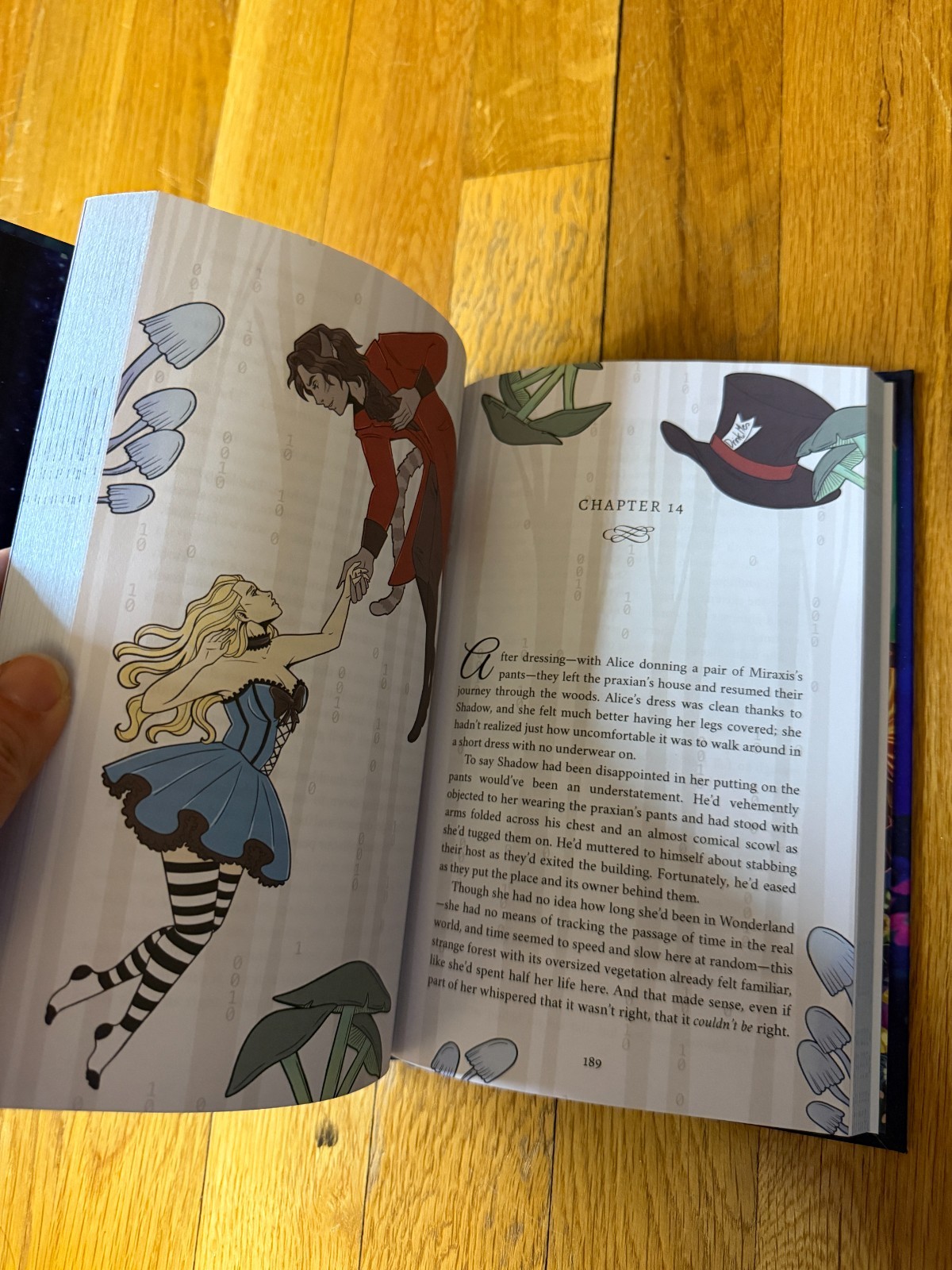 SIGNED Escaping Wonderland by Tiffany Roberts Signing Exclusive