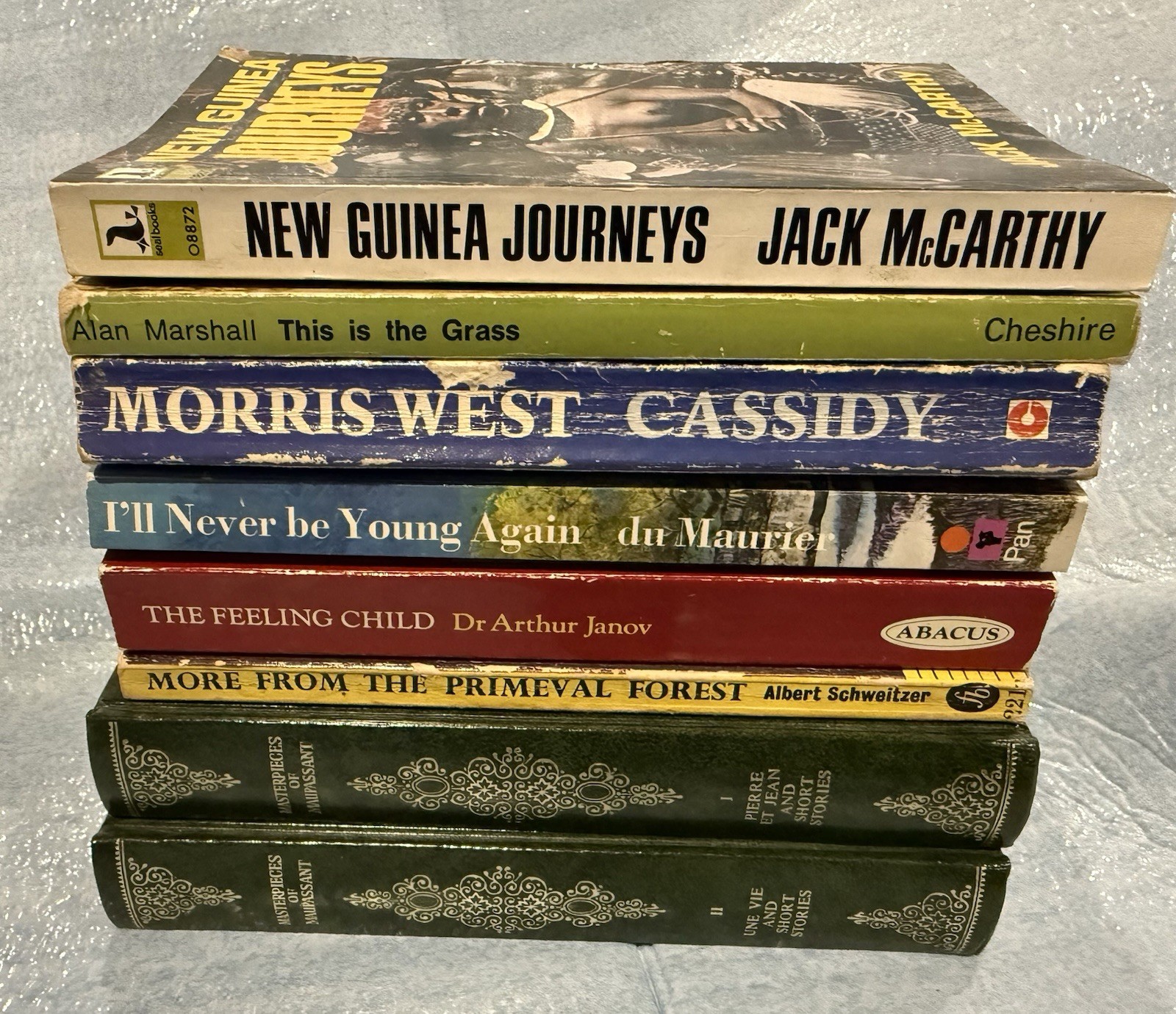 Mixed Lot Mixed Authors Vintage Retro Books Bulk Lot x 8 (Lot 1302)