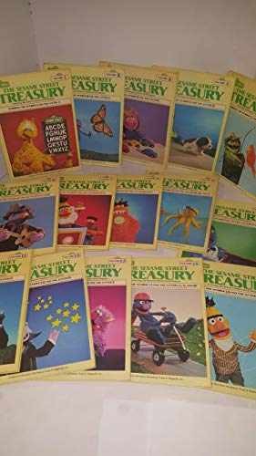 The Sesame Street Treasury (15 Volume Set) – Hardcover, by Various – Acceptable