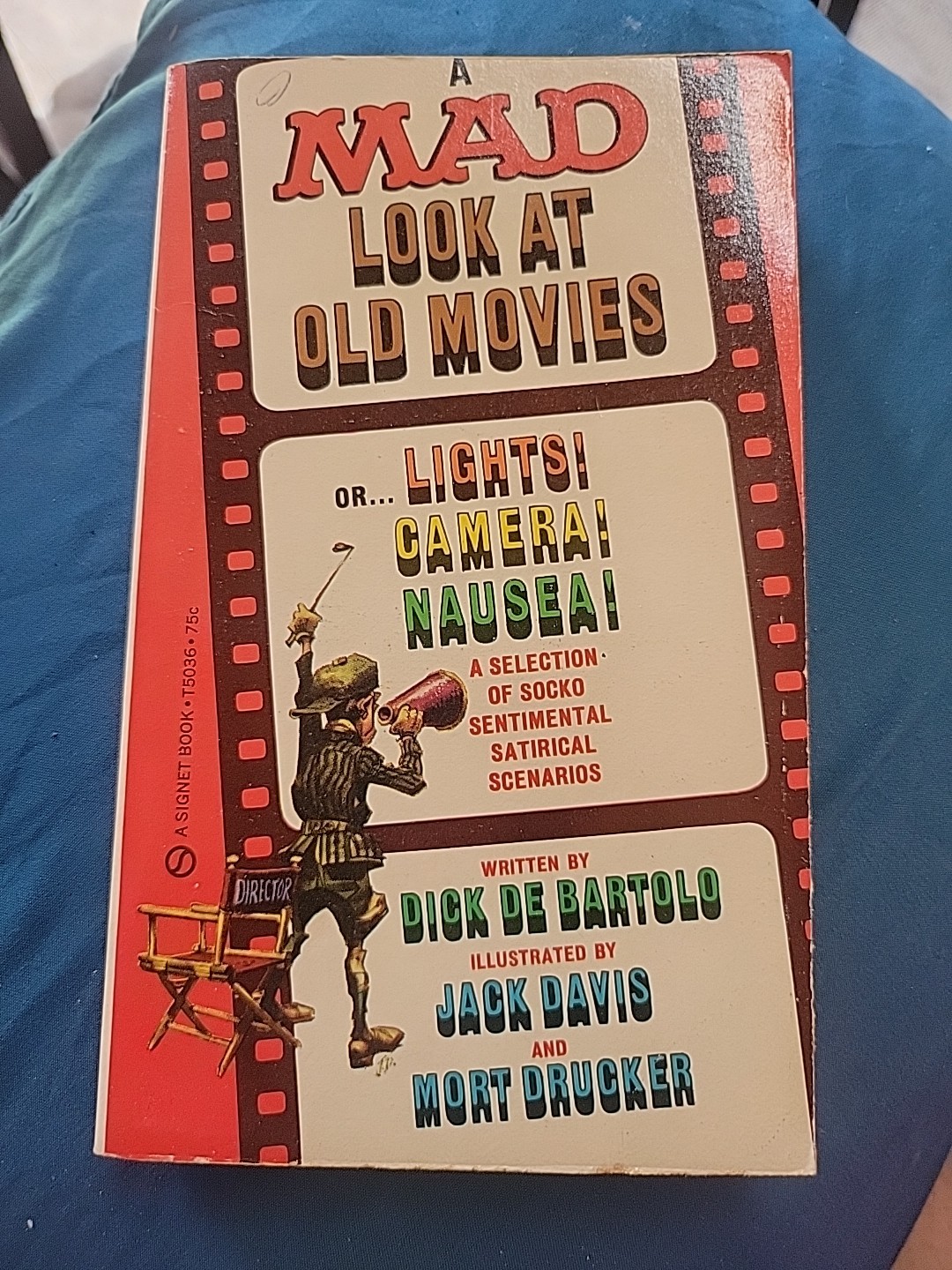 UNITED KINGDOM MAD Magazine Paperback Book: A MAD LOOK AT OLD MOVIES 1966 1ST FR