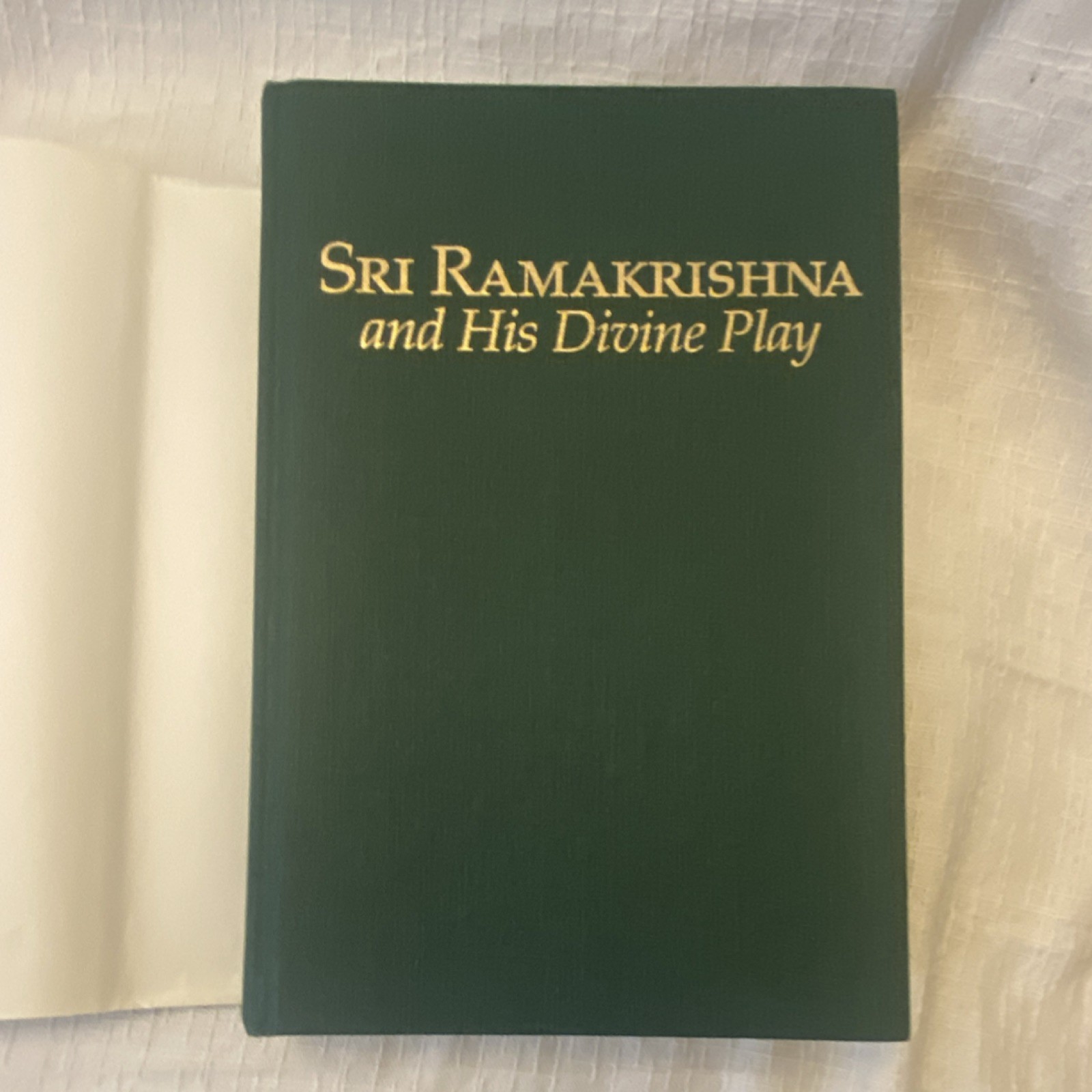 Sri Ramakrishna and His Divine Play Saradananda Chetanananda Hardcover Vedanta …