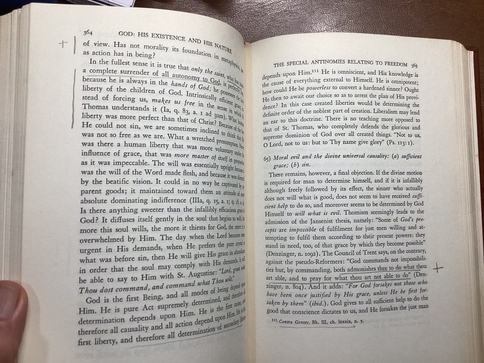 God His Existence and His Nature 2 volume Set Garrigou-Lagrange 1949