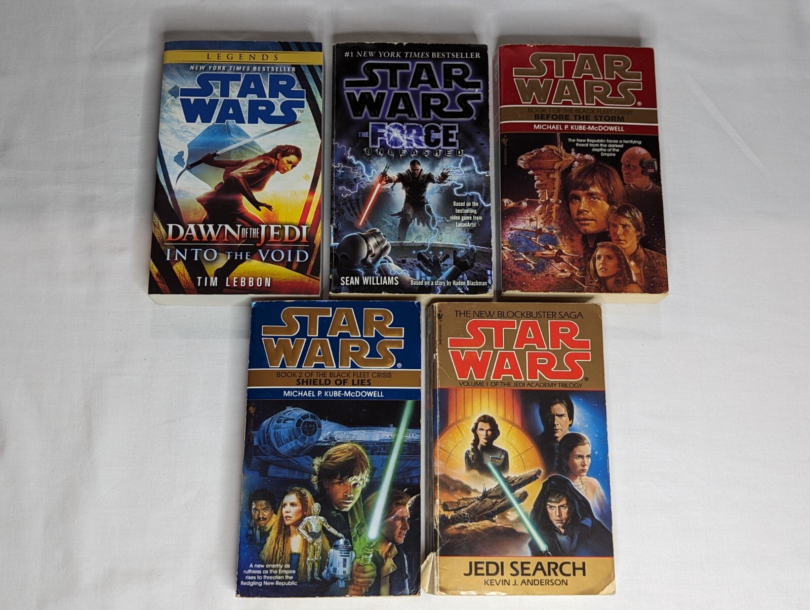 Star Wars Book Lot Multiple Titles – Paperback – Acceptable