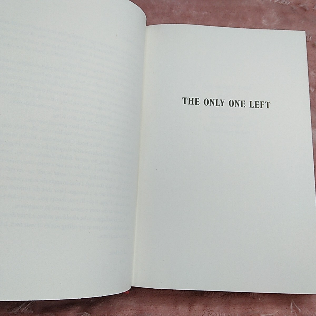 The Only One Left Riley Sager Thriller Book Club Summer 2023 Hardcover W/ Dustco
