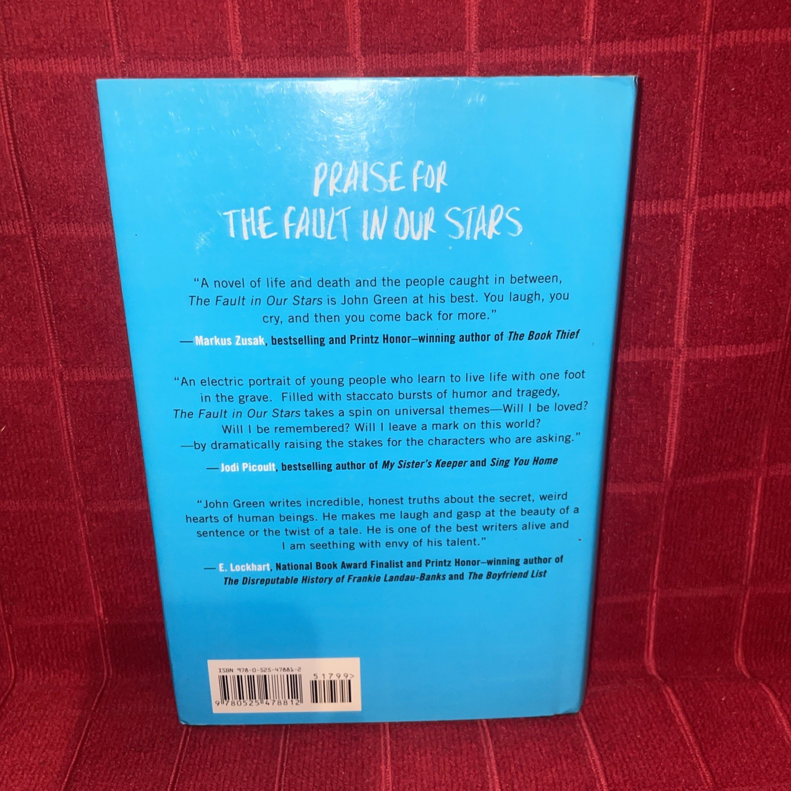 The Fault in Our Stars (SIGNED) by John Green & An Abundance of Katherines