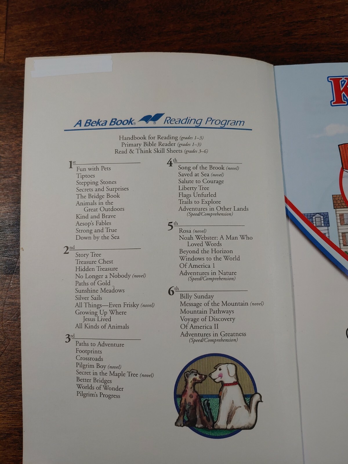 Abeka 1st Grade Reader „Kind and Brave“ Fourth Edition 1.7