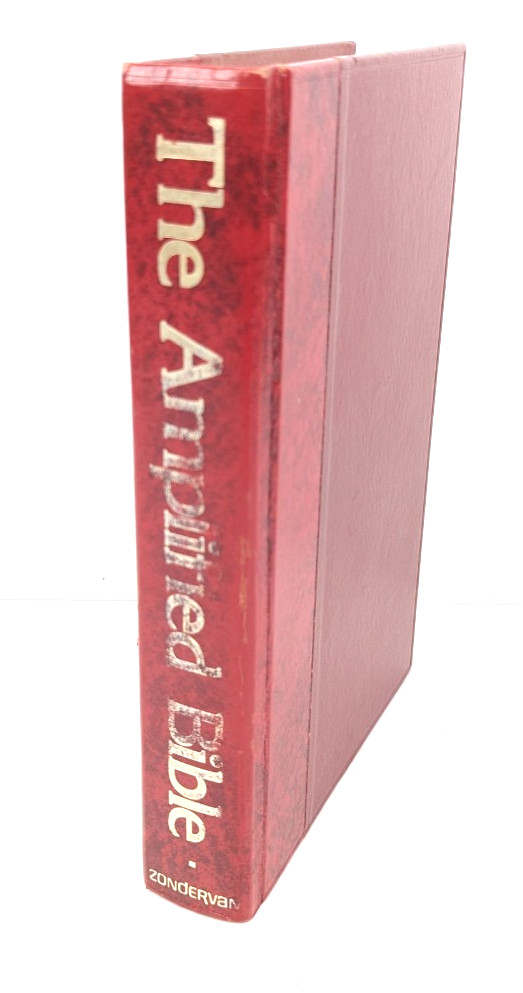 The Amplified Bible Old and New Testament Zondervan 1984