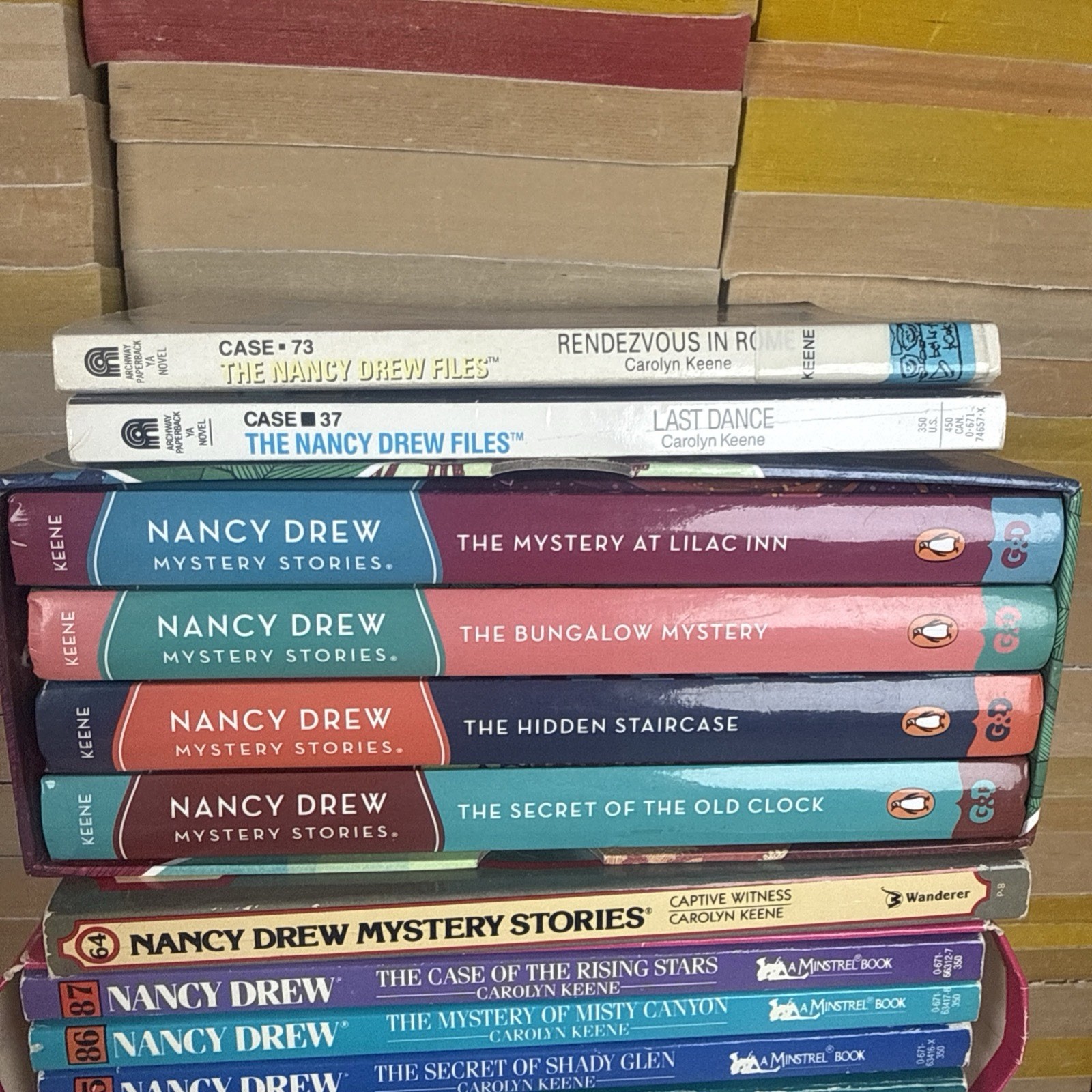 Lot Of 26 Nancy Drew Clue Crew And Other Mixed Seires By Carolyn Keene