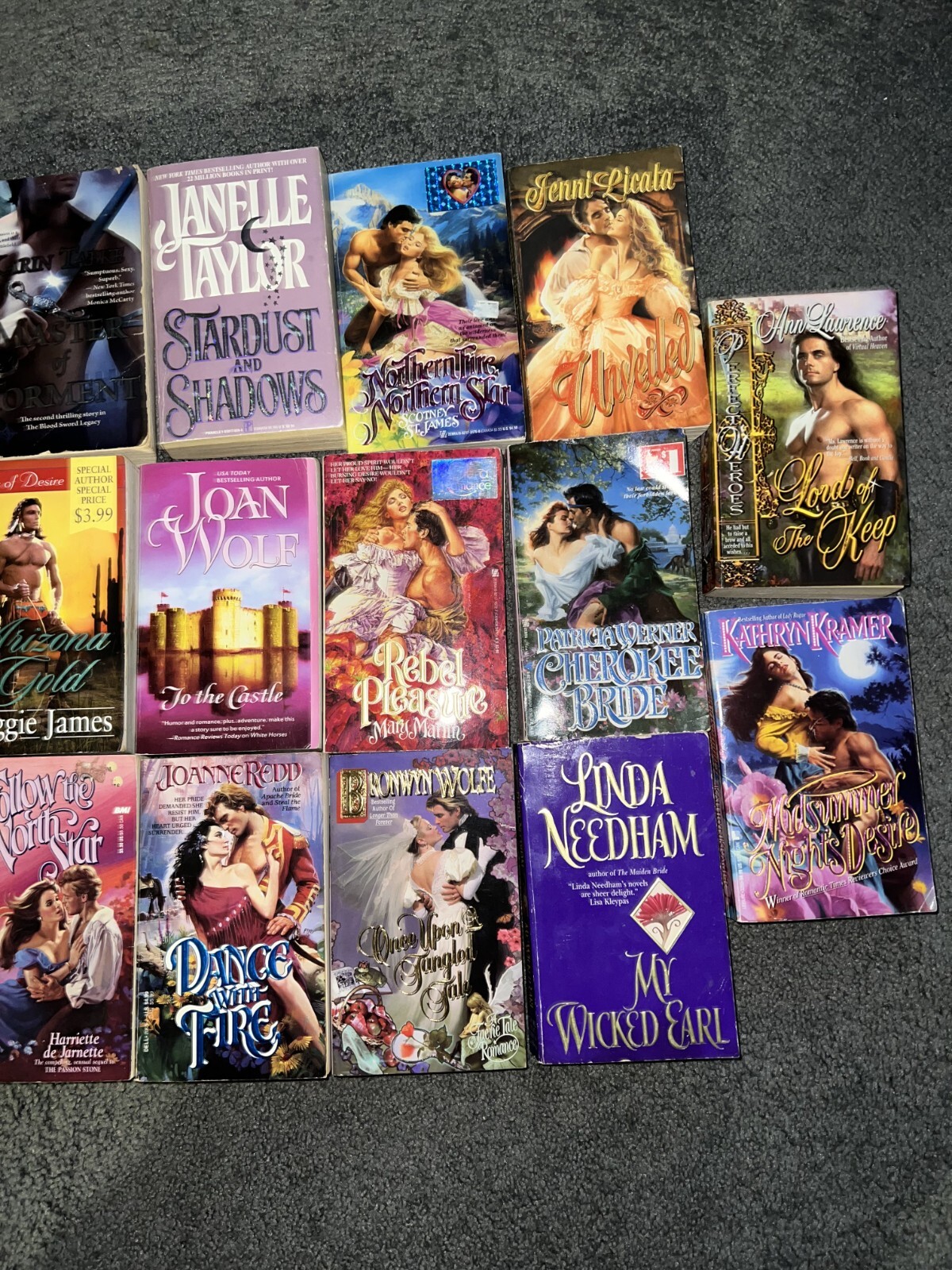 Vintage Romance Novels Lot Of 20 1980’s 1990’s 2000’s Paperbacks Books Lot
