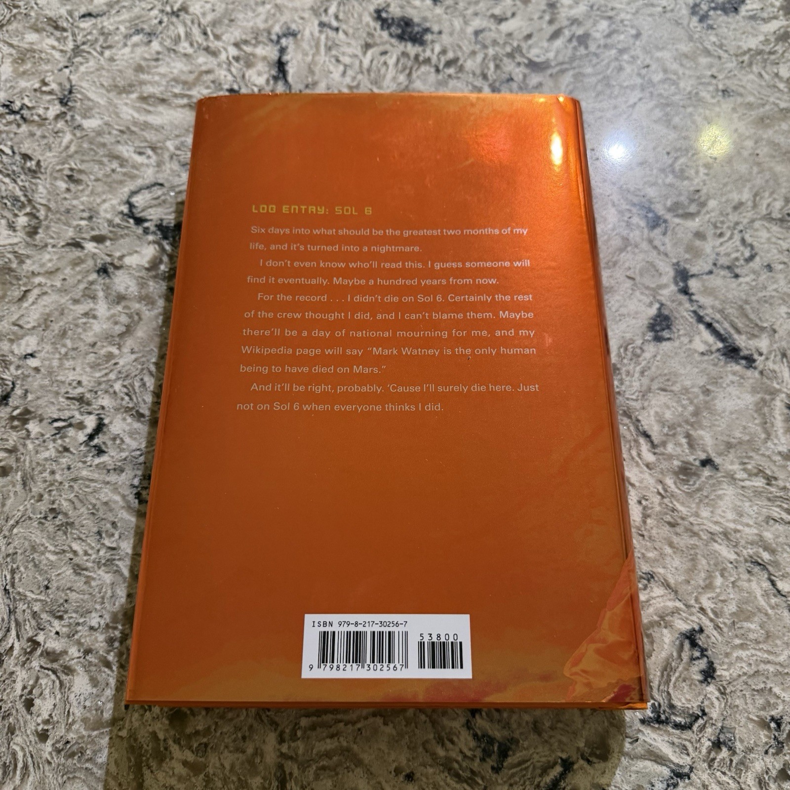 The Martian SIGNED by Andy Weir DELUXE EDITION (2026, Hardcover)
