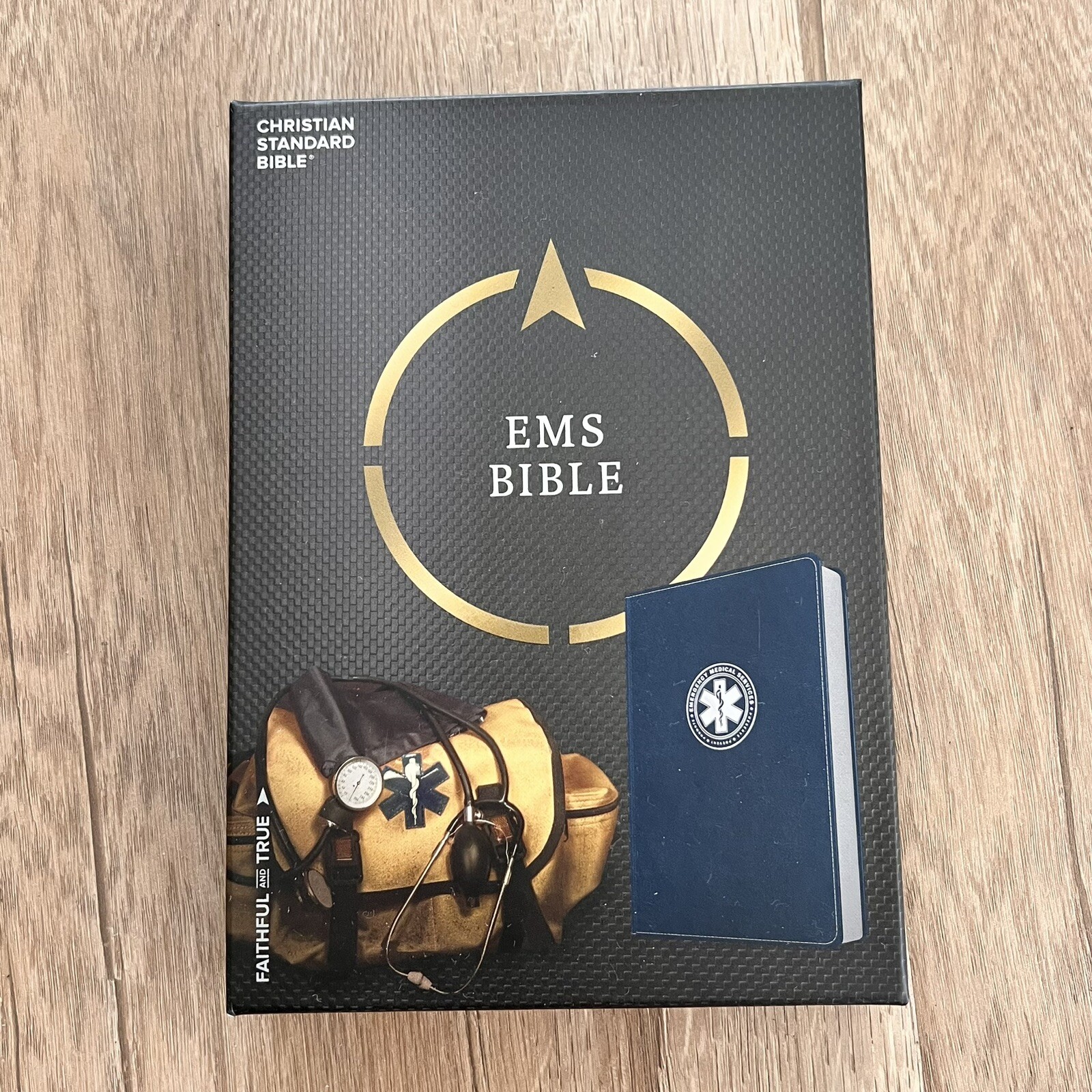 NIB 2017 Book CSB EMS Emergency Medical Services Christian Standard Bible Navy