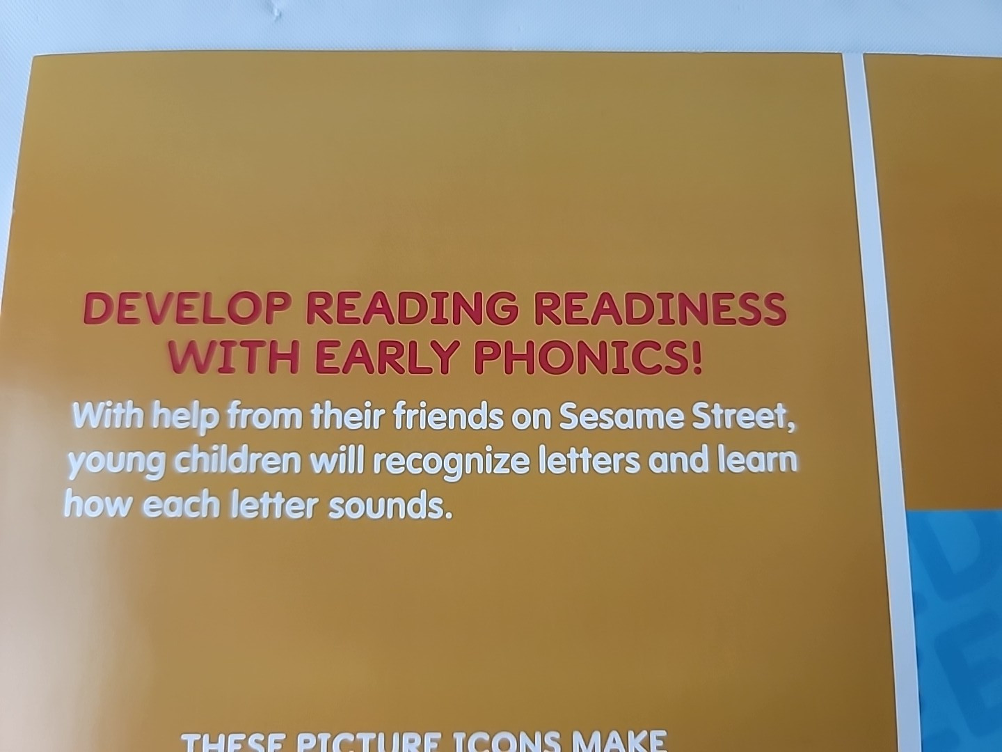 Sesame Street Activity Book Letter Sounds Workbook Educational New