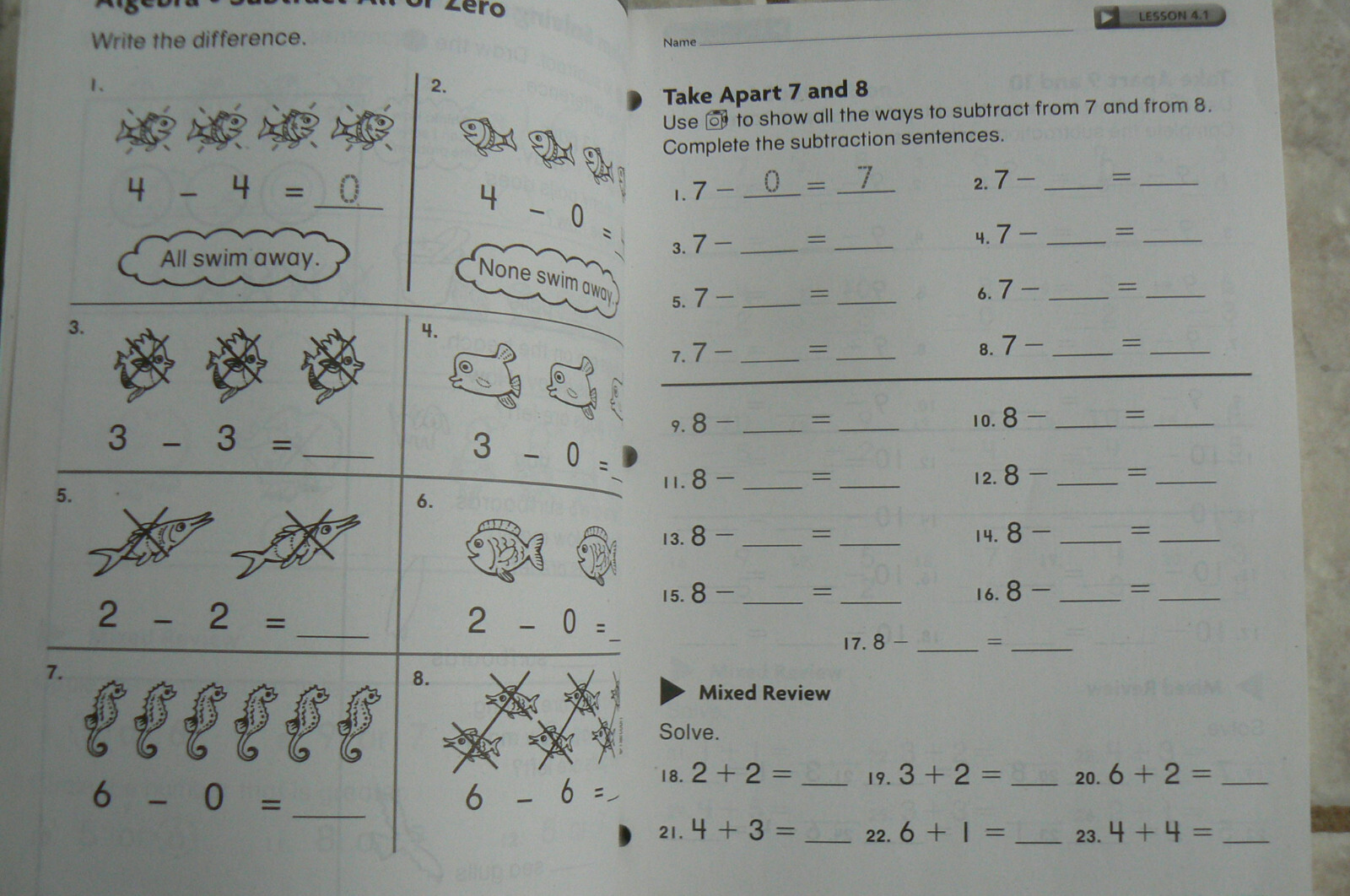 Harcourt MATH, gr. 1 / 1st BRAND NEW Practice Workbook 154-pages
