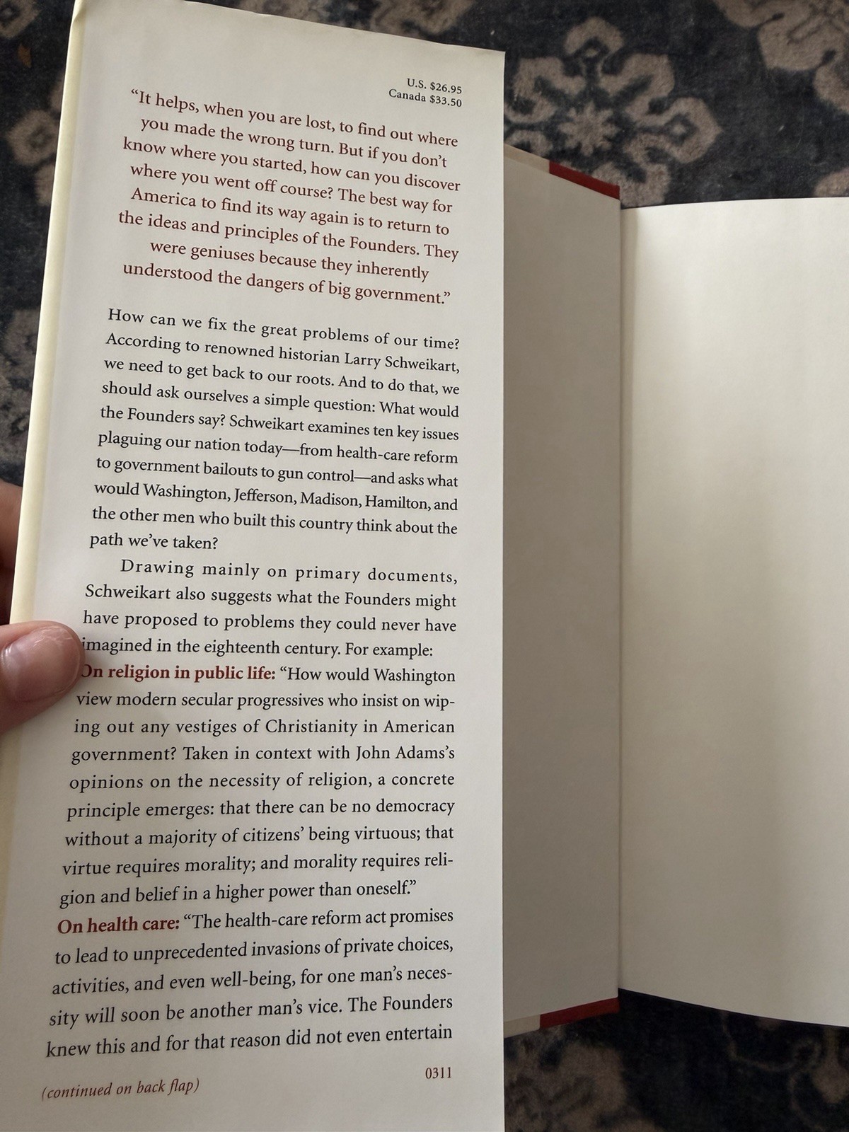 What Would the Founders Say? : A Patriot’s Answer to America’s Most Pressing…