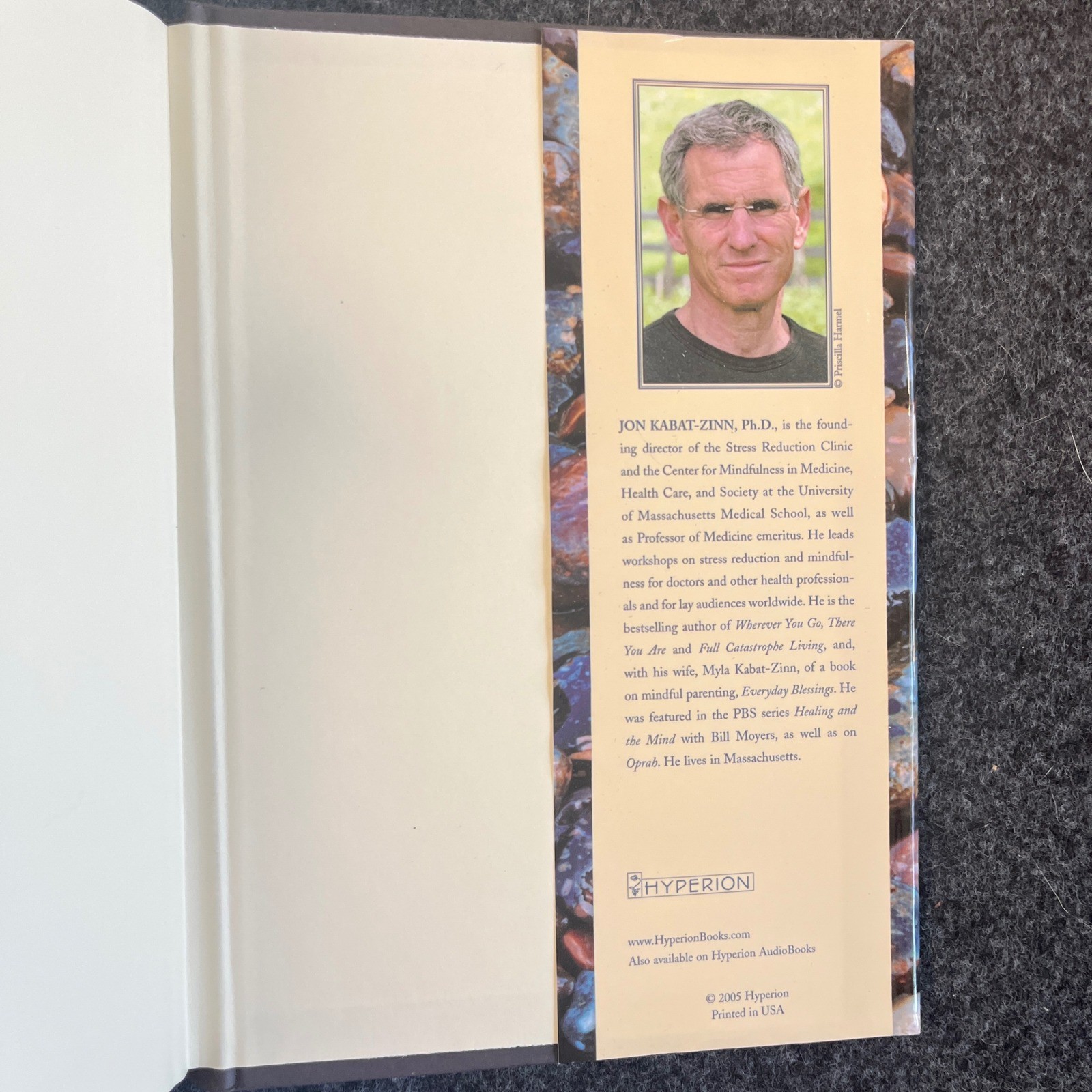 Coming to Our Senses Jon Kabat-Zinn Mindfulness Hardcover Book Hyperion 2005