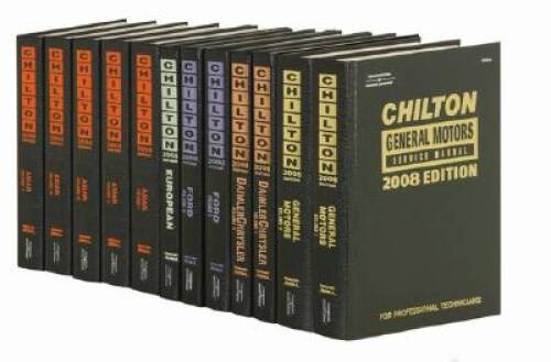 Chilton European Service Manual: Audi, BMW, Mercedes-Benz, MINI, Saab, Vo – GOOD