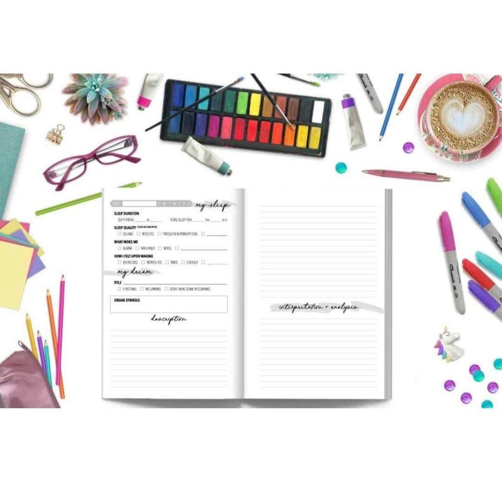 Dream Journal 108 pages