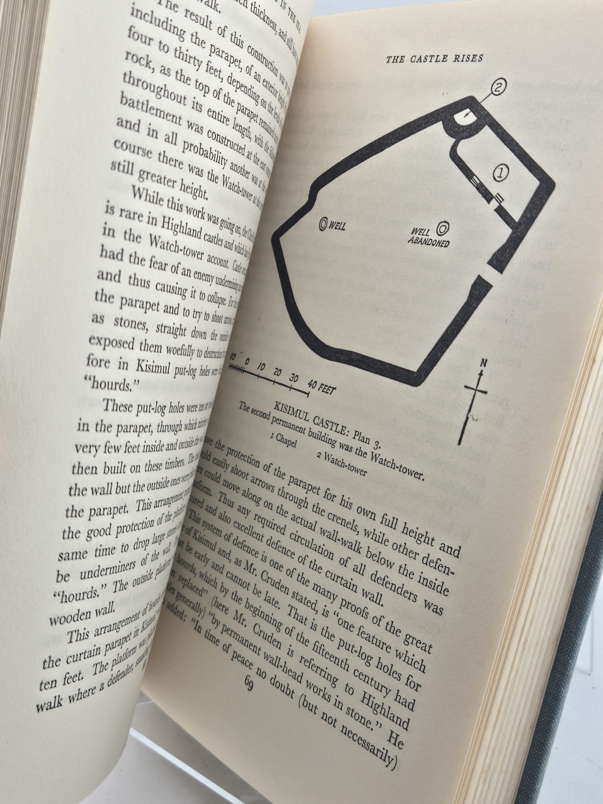 CASTLE IN THE SEA—THE MACNEIL OF BARRA (1964) UK HARDCOVER W/DJ—190 PAGES VGC