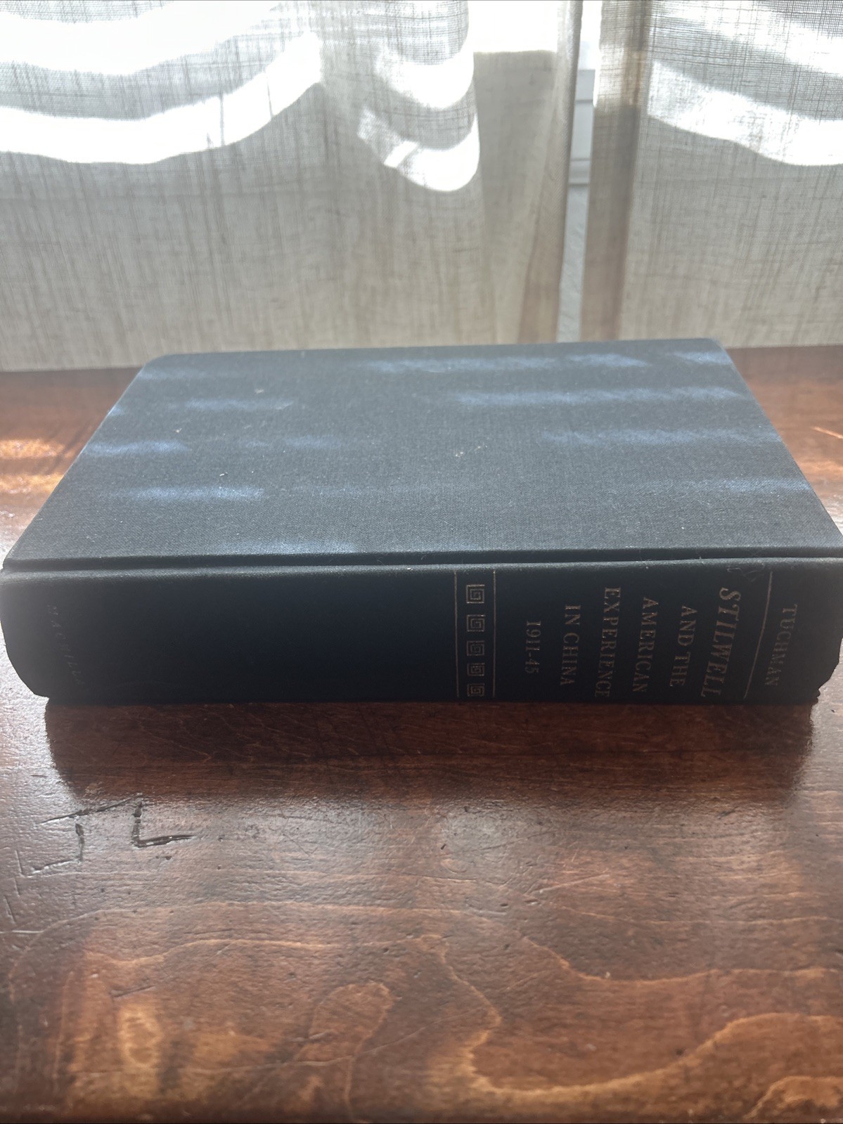 Barbara W. Tuchman Stilwell & American Experience in China 1911-45 HC 1971 1st
