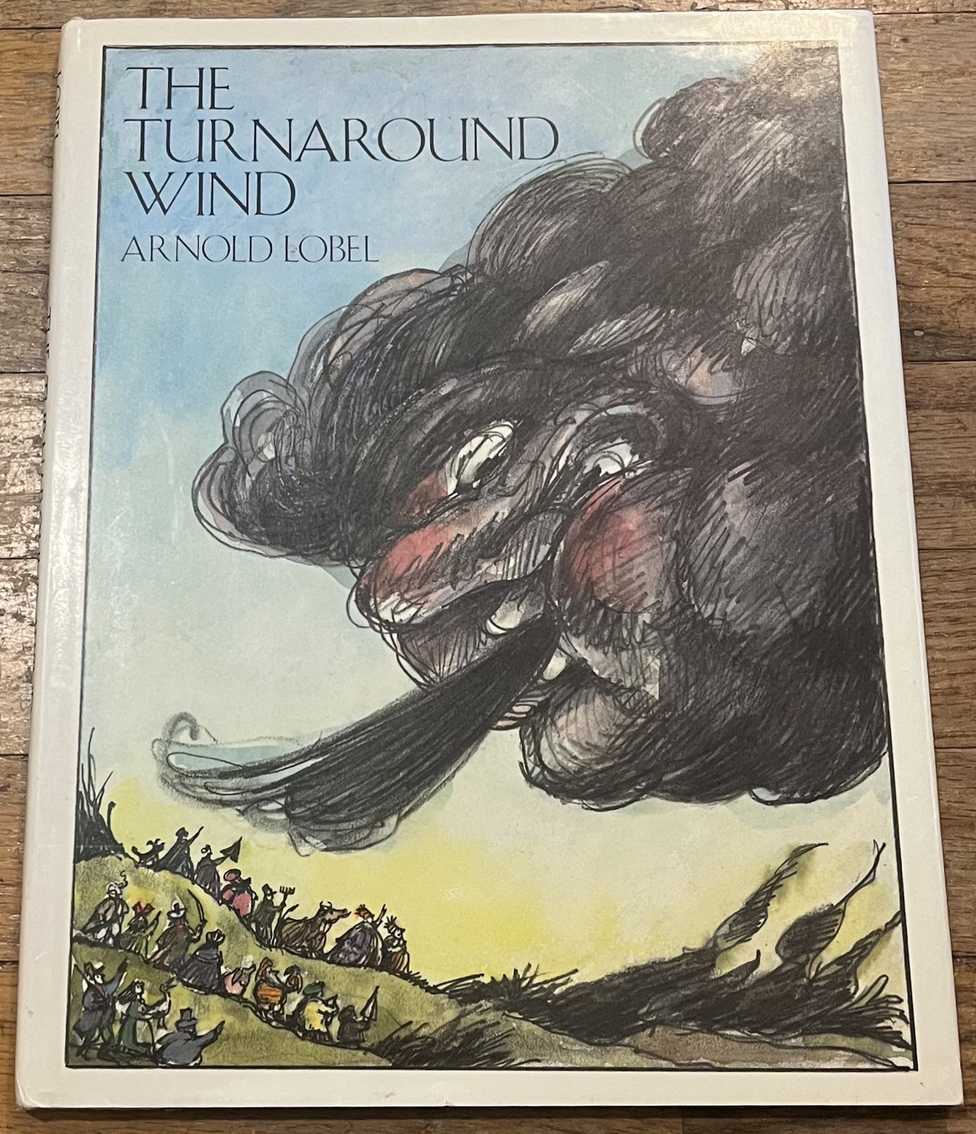 THE TURNAROUND WIND : by Arnold Lobel : hbdj : vintage