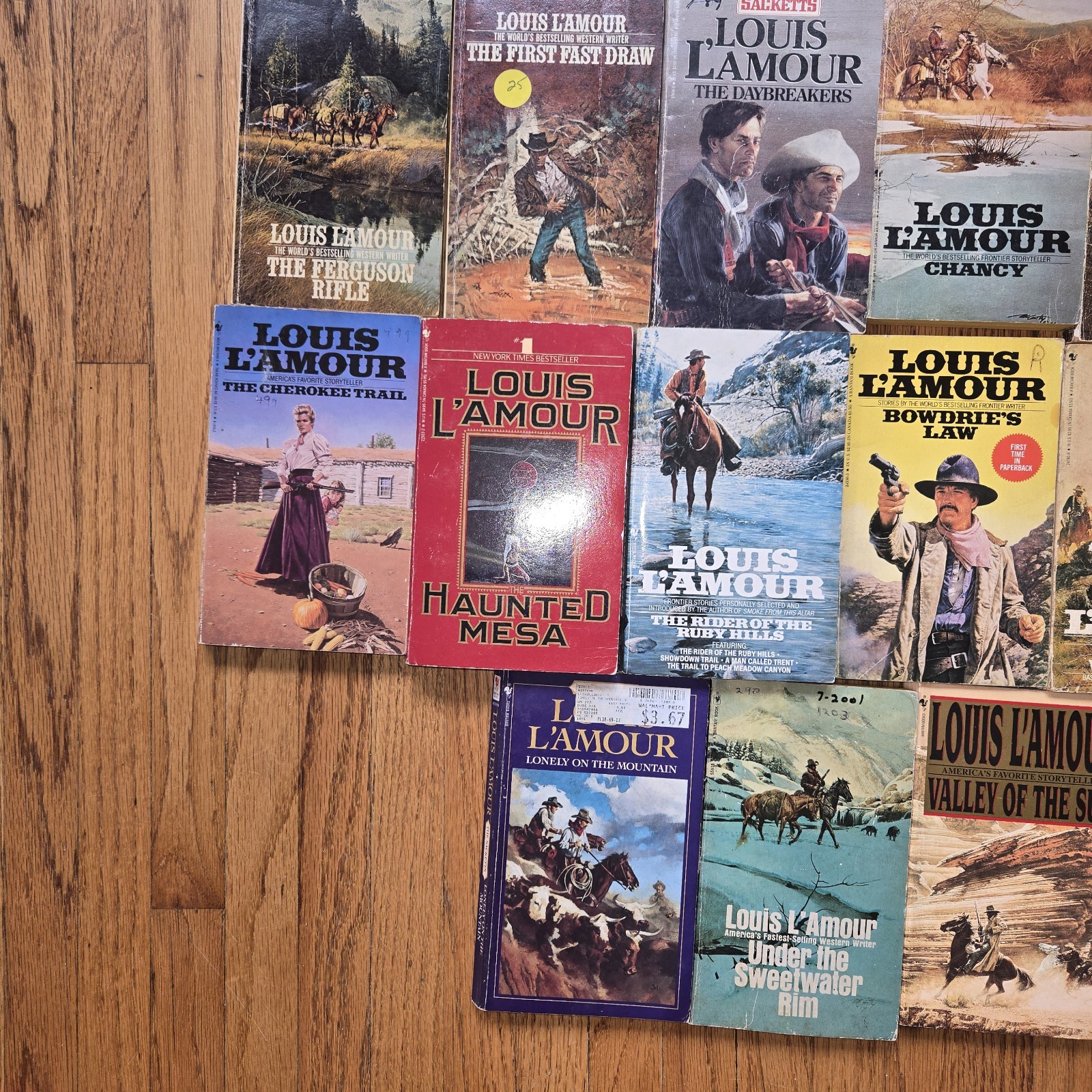 Lot Of 21 Louis L’Amour Western Paperbacks