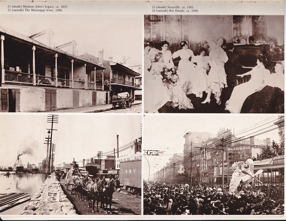 OLD NEW ORLEANS 24 PHOTO POSTCARDS Edited by Mary W. Davis