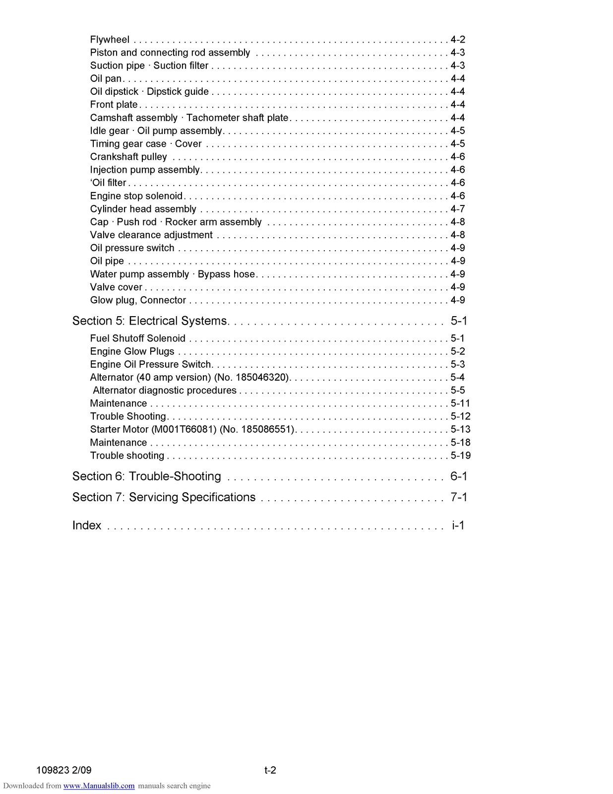 SHIBAURA S773L N843 N843L Diesel Engine Workshop Manual – WIRE BOUND – COVERS