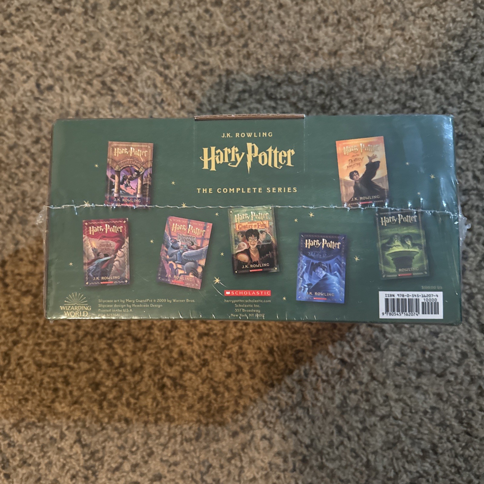 Harry Potter Paperback Boxset #1-7 by J. K. Rowling (2009, Hardcover)