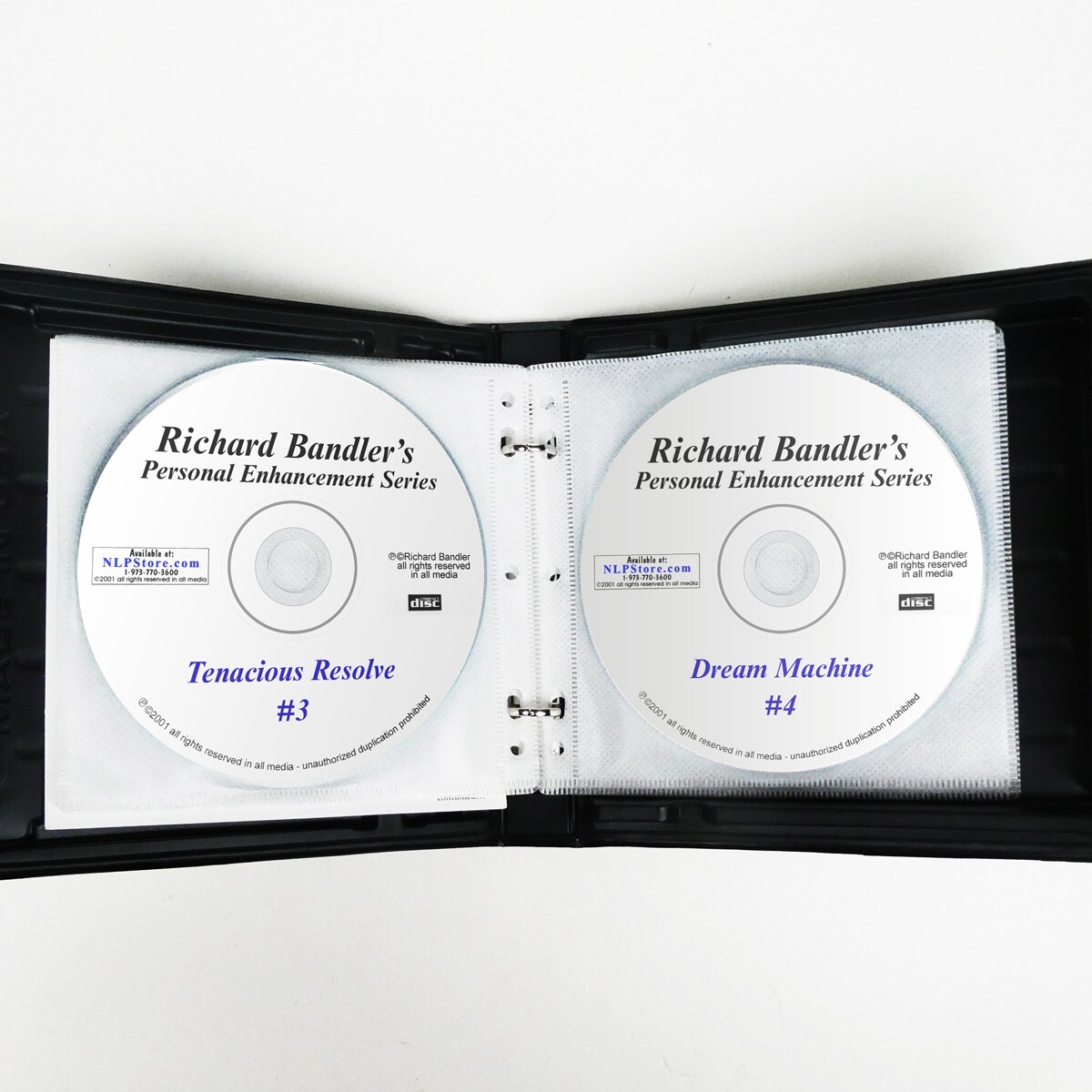 Richard Bandler THE PERSONAL ENHANCEMENT SERIES Self Hypnosis NLP sessions 6 CDs