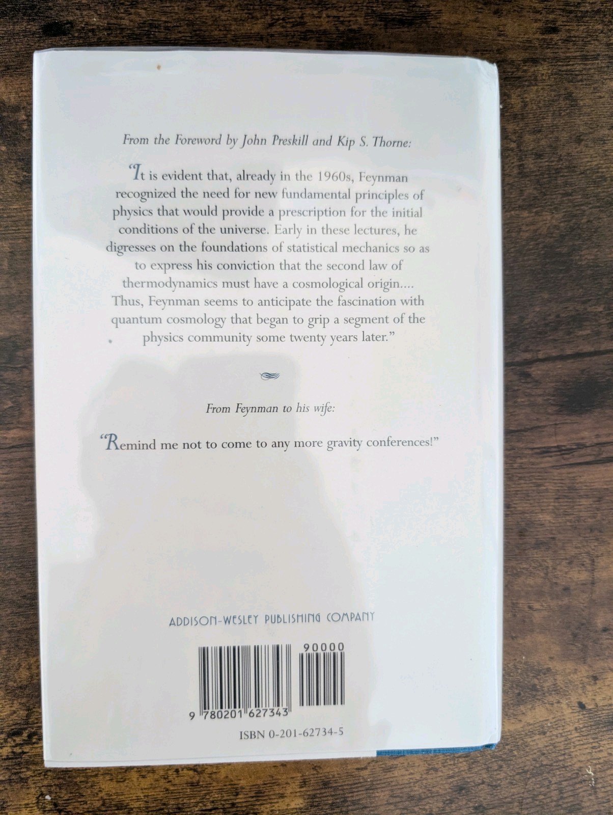 Feynman Lectures on Gravitation by Richard P. Feynman