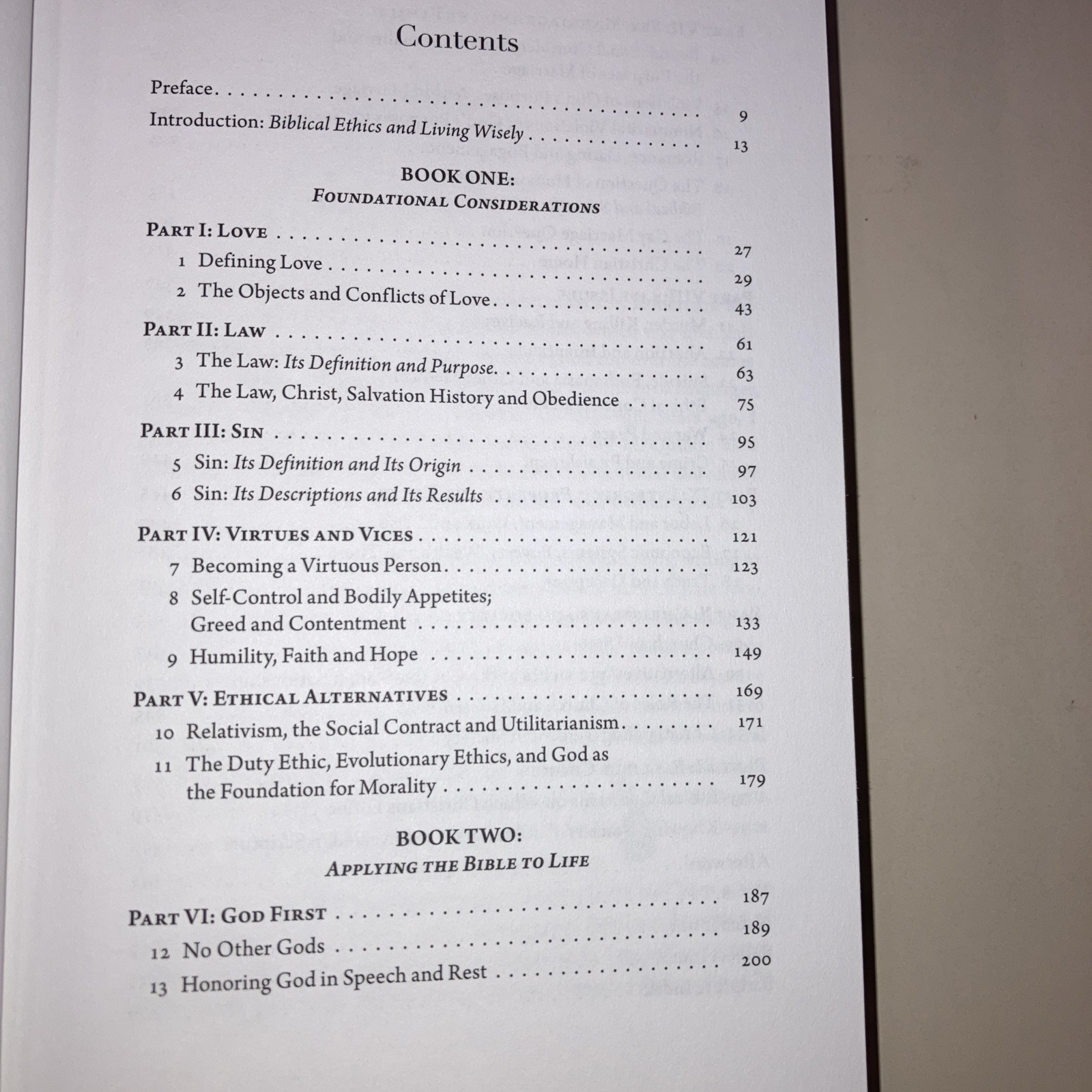 Introduction to Biblical Ethics HC McQuilkin & Copan 1995 InterVarsity Press