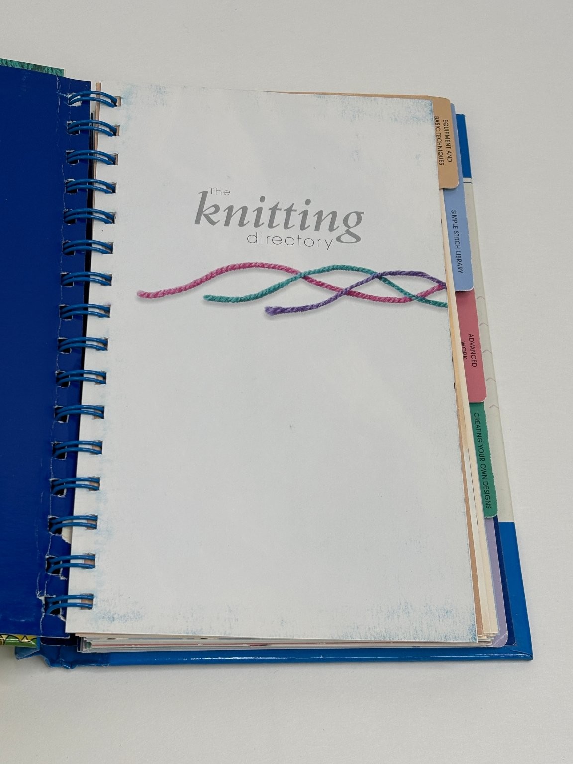 The Knitting Directory Alison Jenkins 2004 Spiral Bound Guide Chartwell