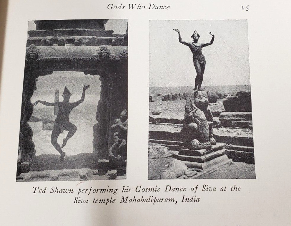1929 Signed 1st,Ted Shawn GODS WHO DANCE,Male Dancers,Choreography,Ballet,Modern
