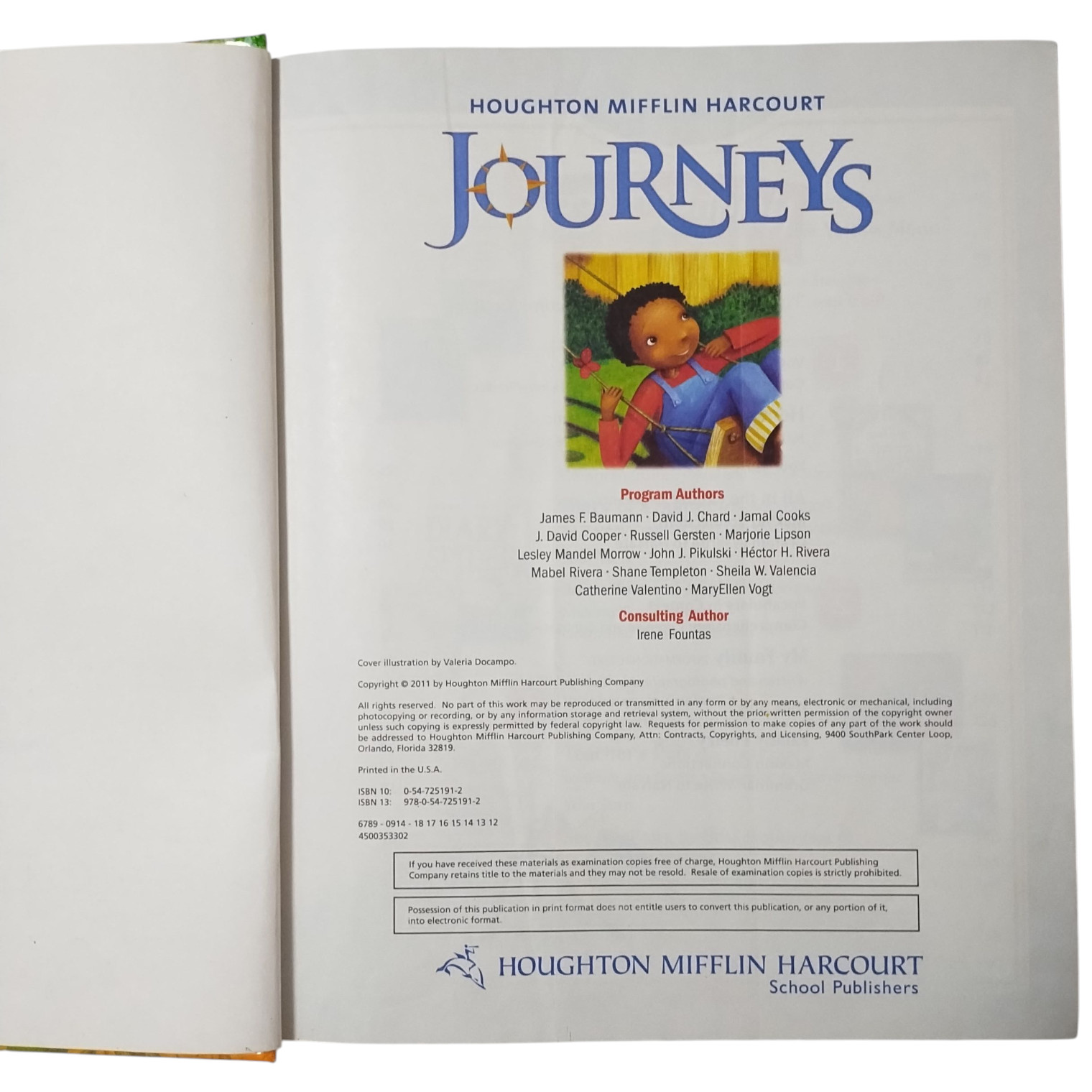 Houghton Mifflin Leveled Reading Levels 1.1 and 1.3 Journeys 2.1 Hardcover Texts