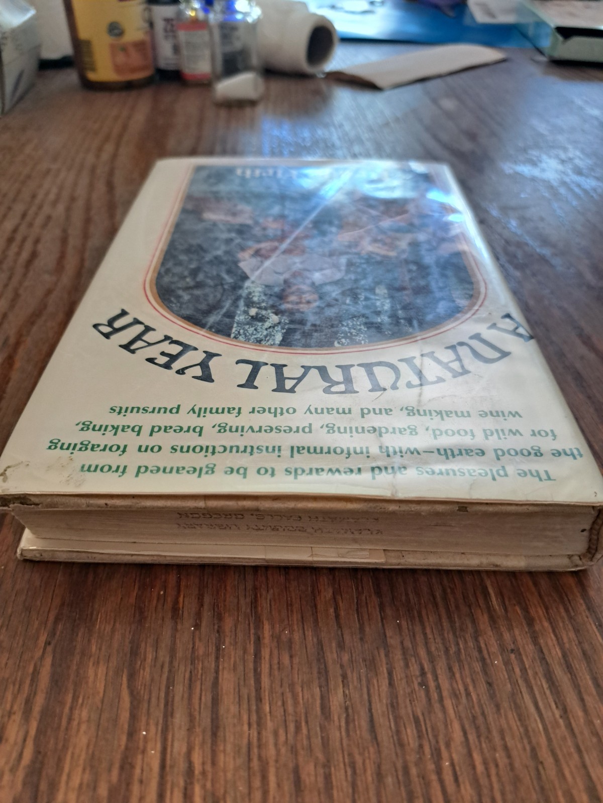 Vintage 1st edition A Natural Year Grace Firth foraging canning preserving book