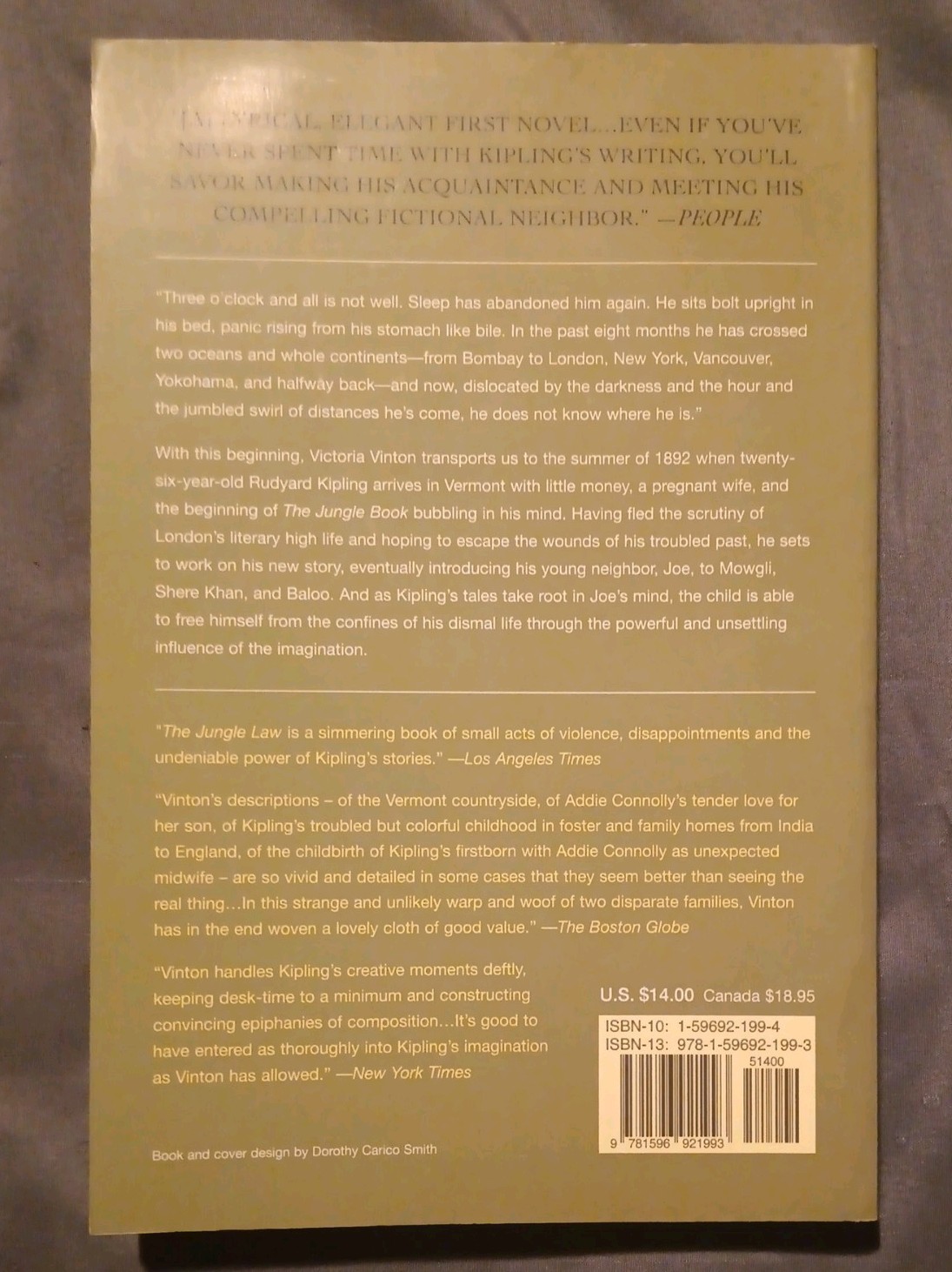 The Jungle Law- A Novel by Victoria Vinton