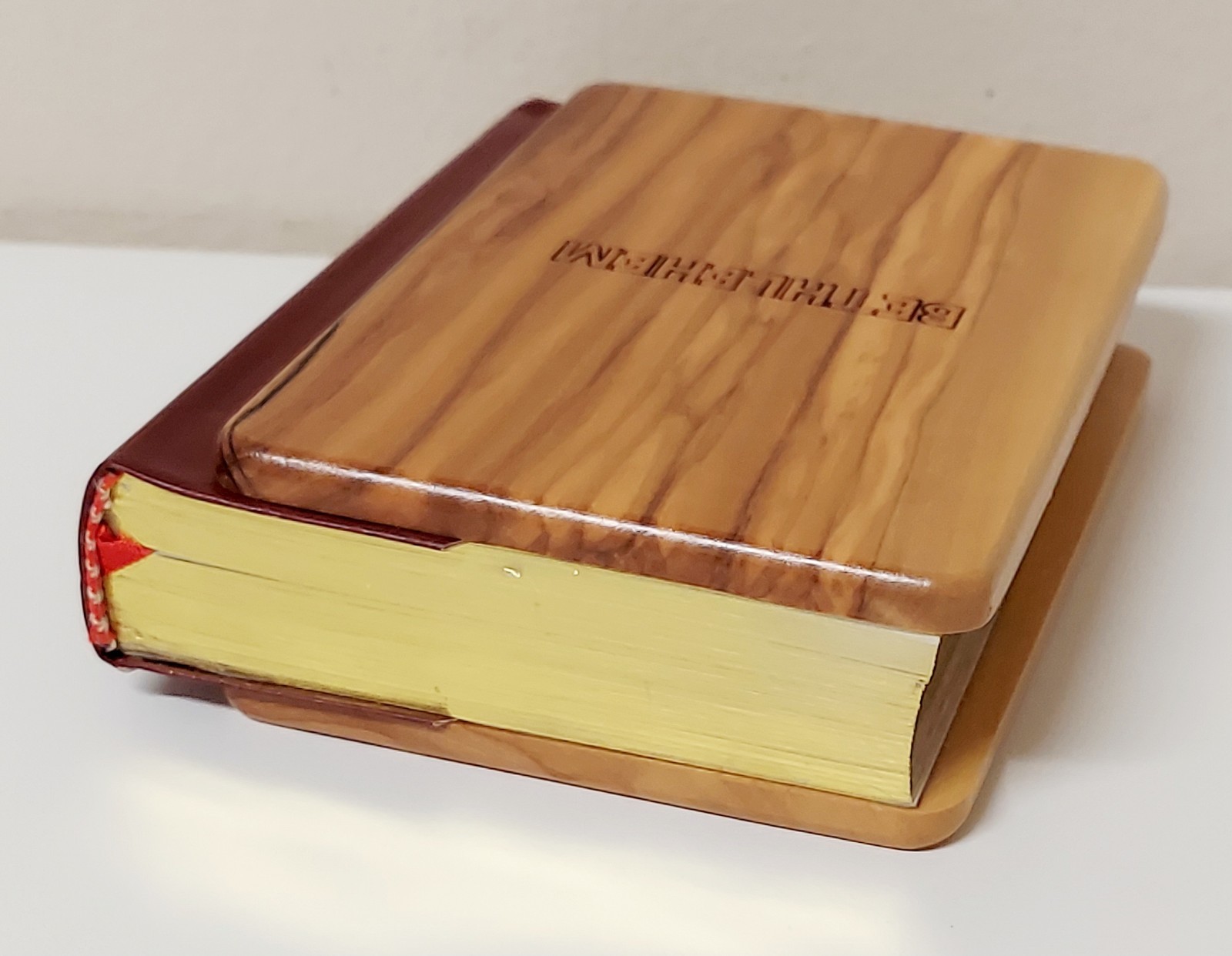 NEW! Vintage Leather Trinity Broadcasting Network TBN Mrinita Bethlehem Bible