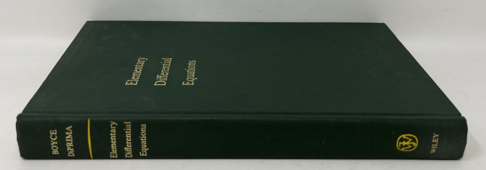 VTG Elementary Differential Equations by Boyce & DiPrima – 1965 HC John Wiley