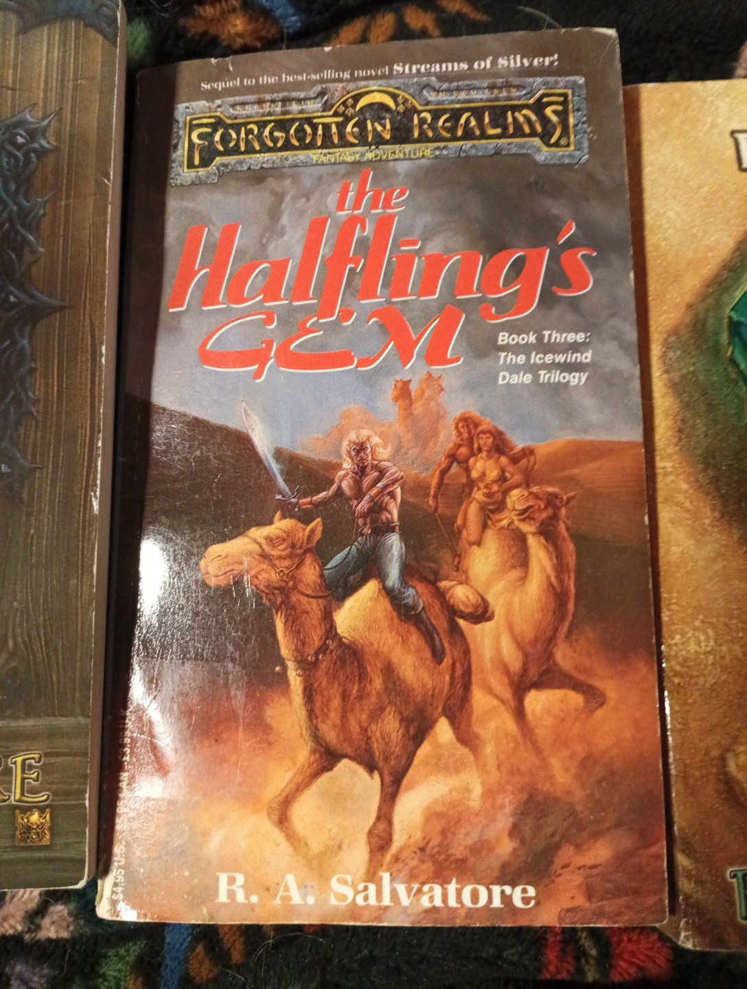Lot Of 3 R A Salvatore Forgotten Realms Fantasy Paperback Books Mixed Lot Drizzt