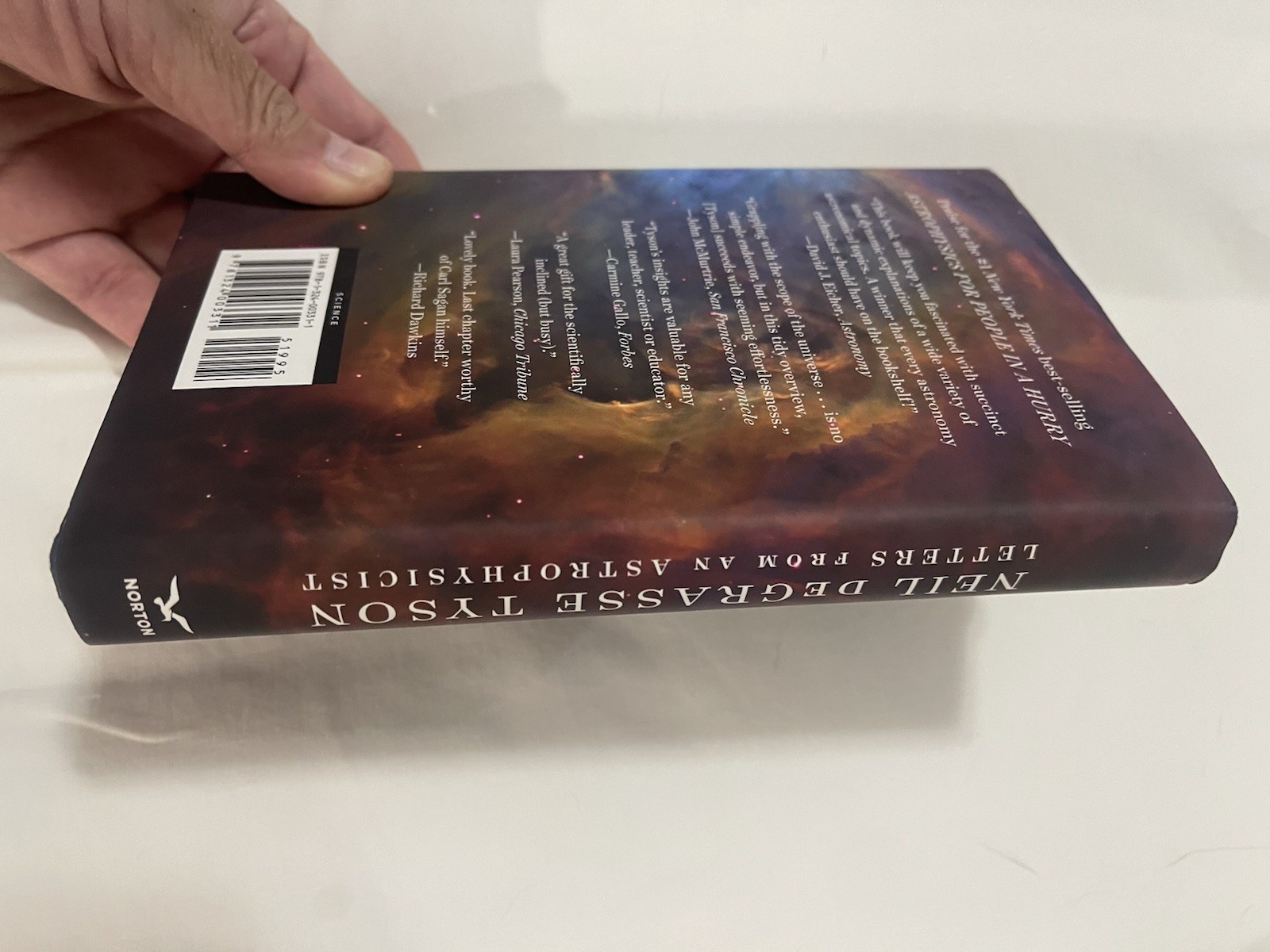 Letters from an Astrophysicist by Neil deGrasse Tyson (2019, Hardcover) like new