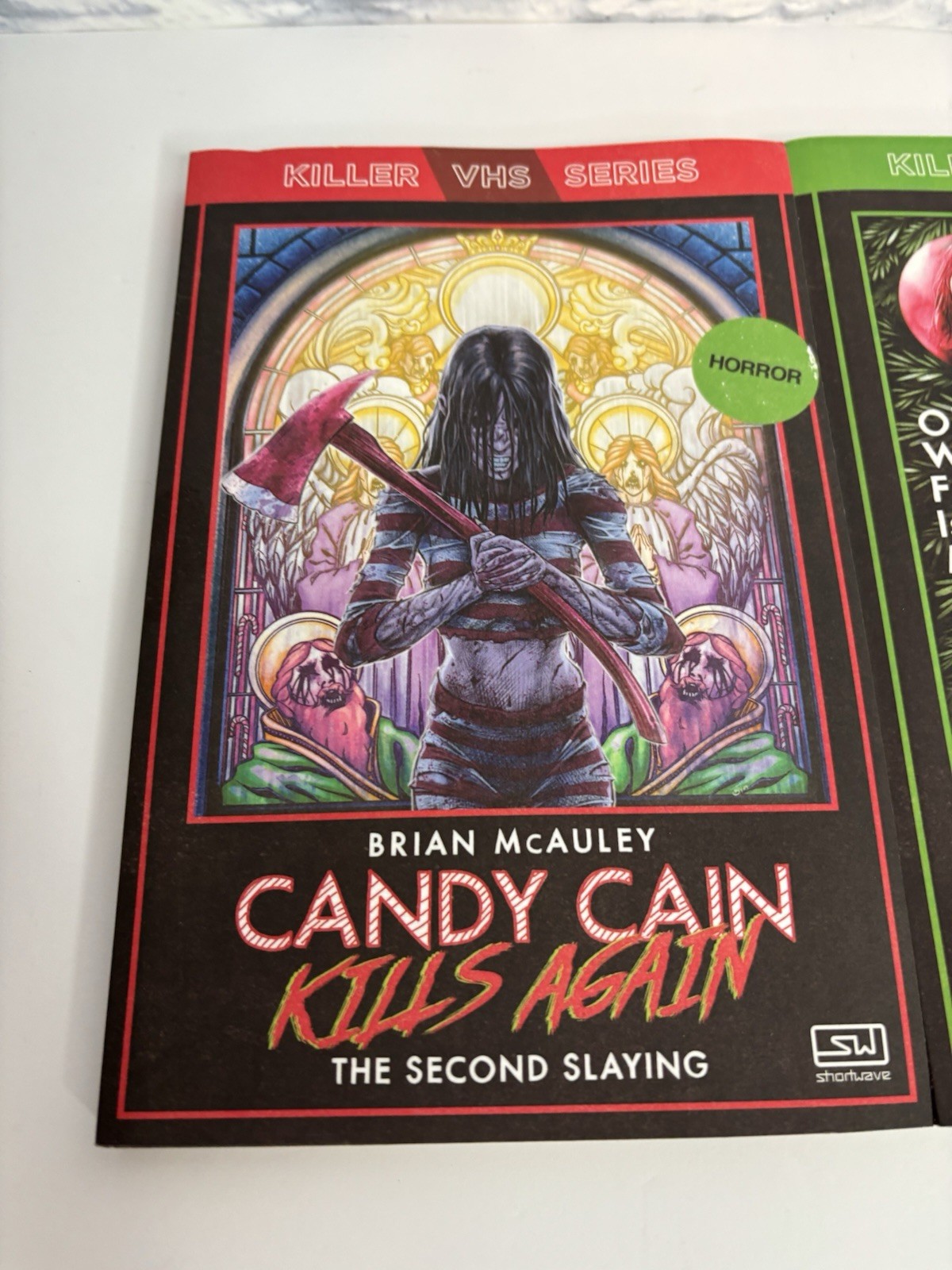 Candy Cain Kills Lot 2 Brian McCauley Paperback Book Killer VHS Series Horror