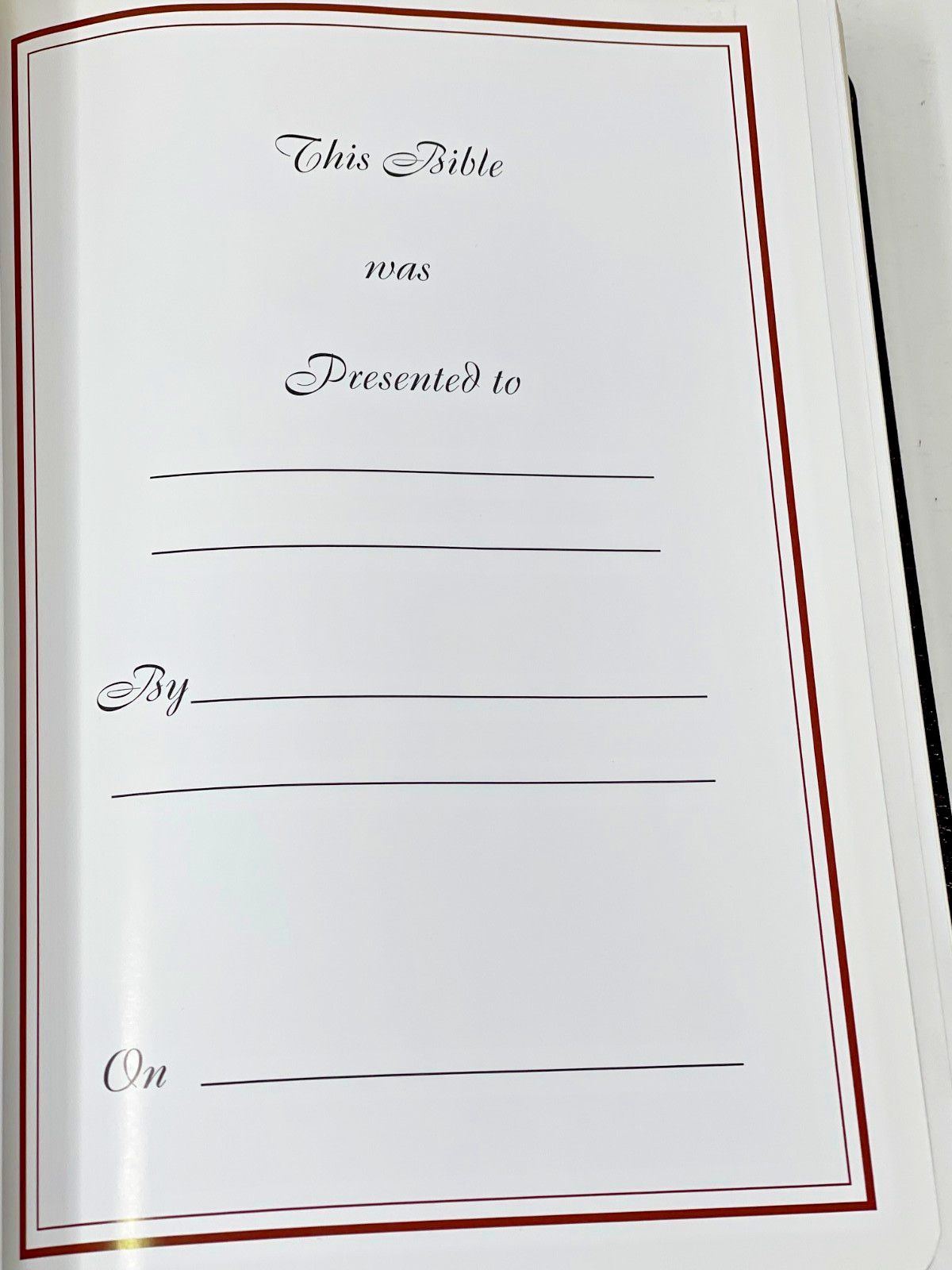 KJV Jack Van Impe Prophecy Bible Burgundy Leather Red Letter Limited Special Ed.