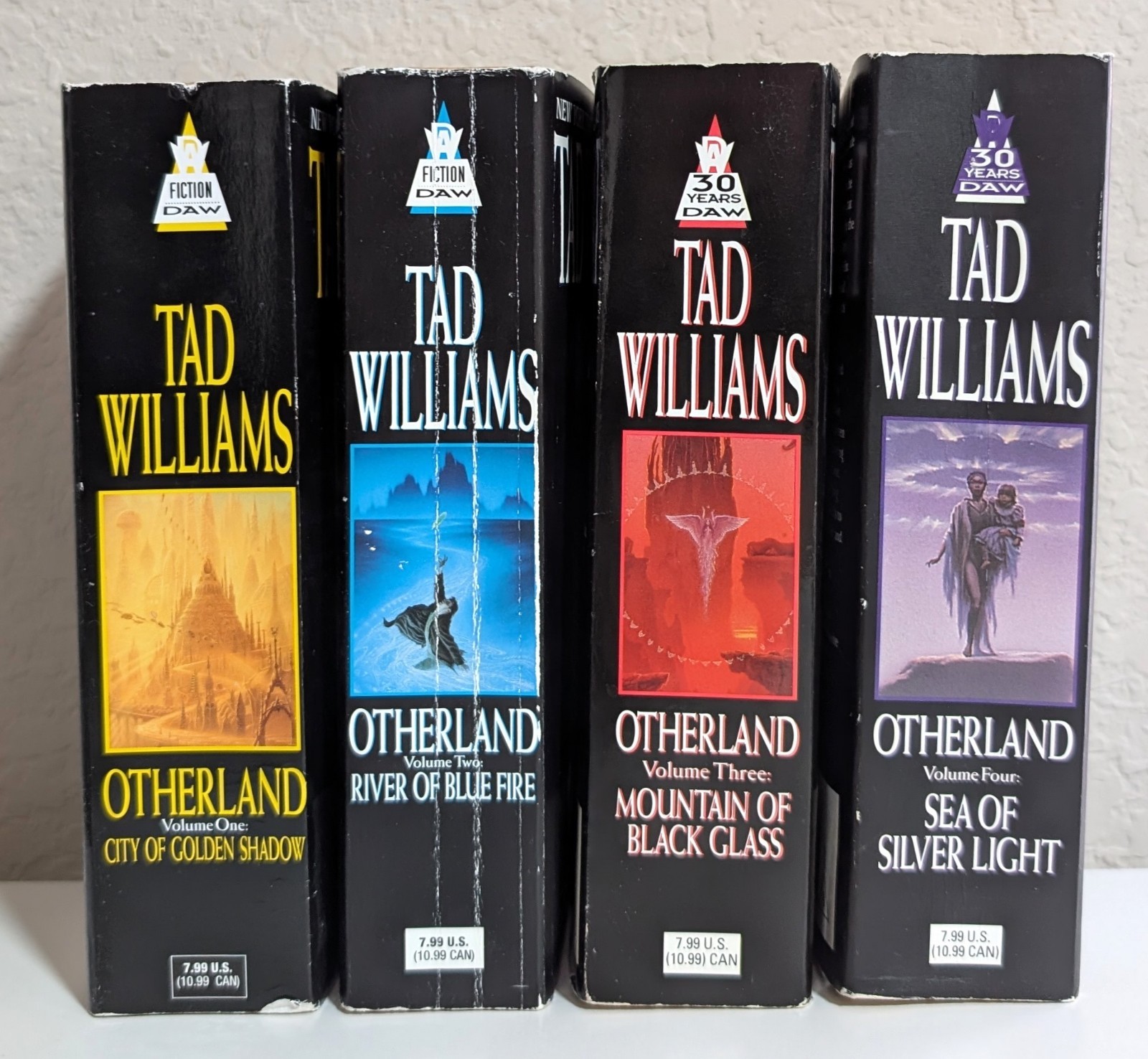 Tad Williams = OTHERLAND = complete quartet – 4 paperbacks
