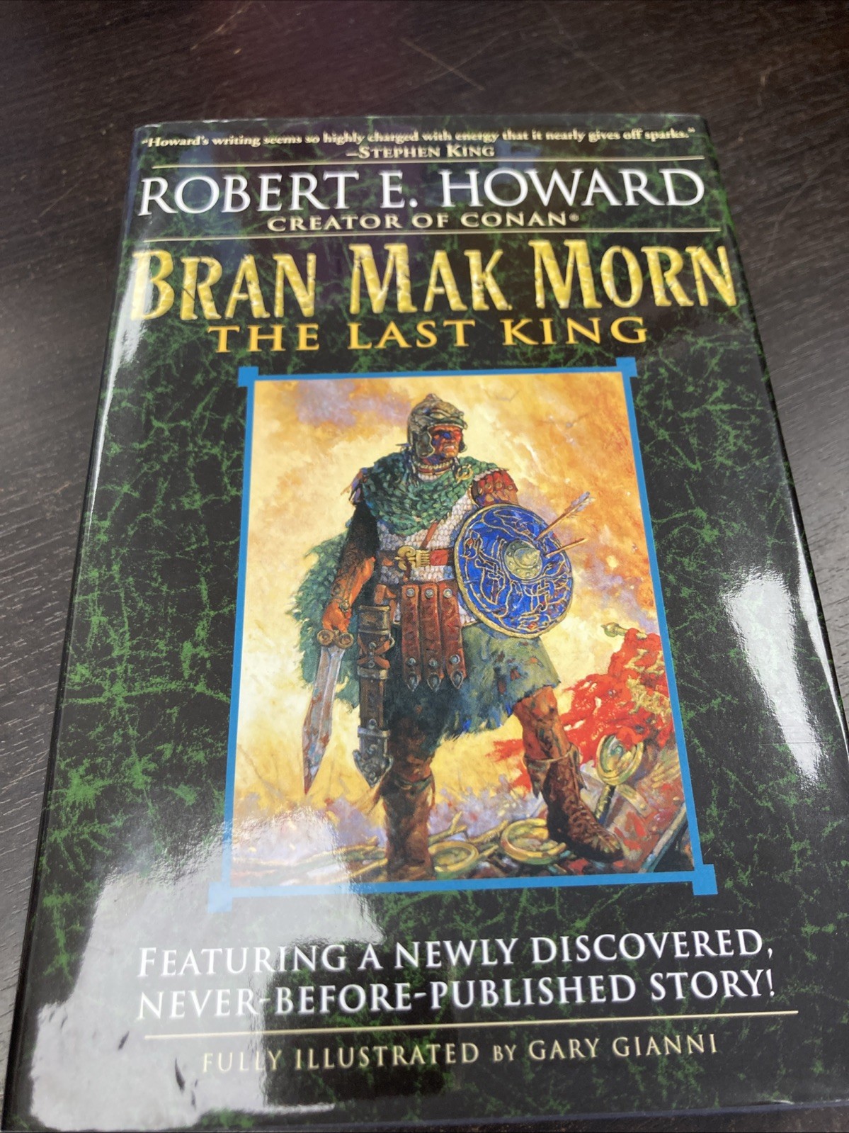Bran Mak Morn: The Last King by Robert E. Howard HB w/ DJ Fantasy